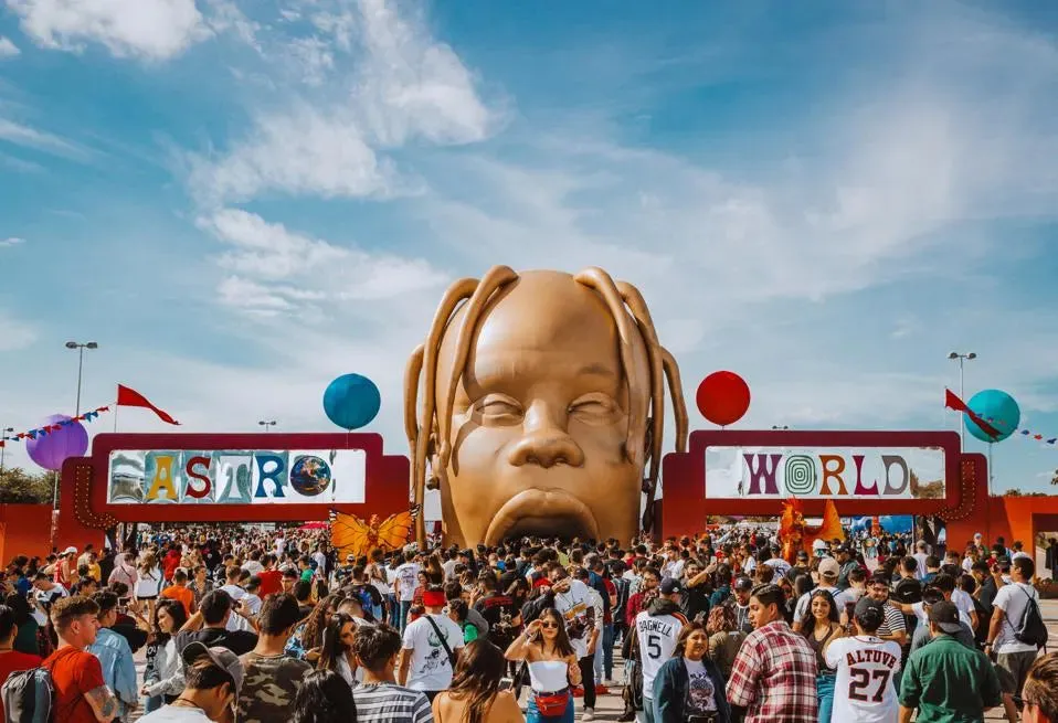 Poster Travis Scott Astroworld