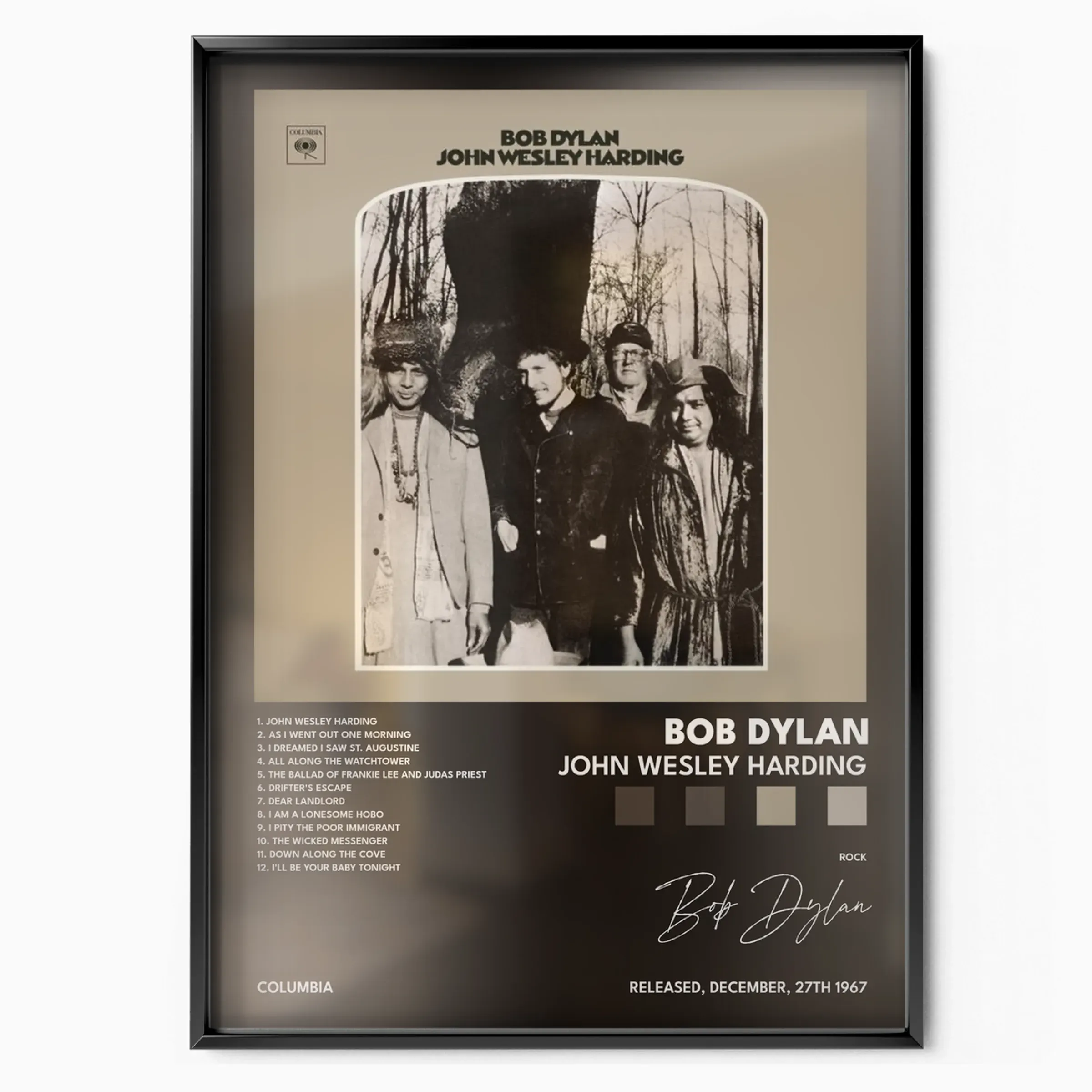 John Wesley Harding poster