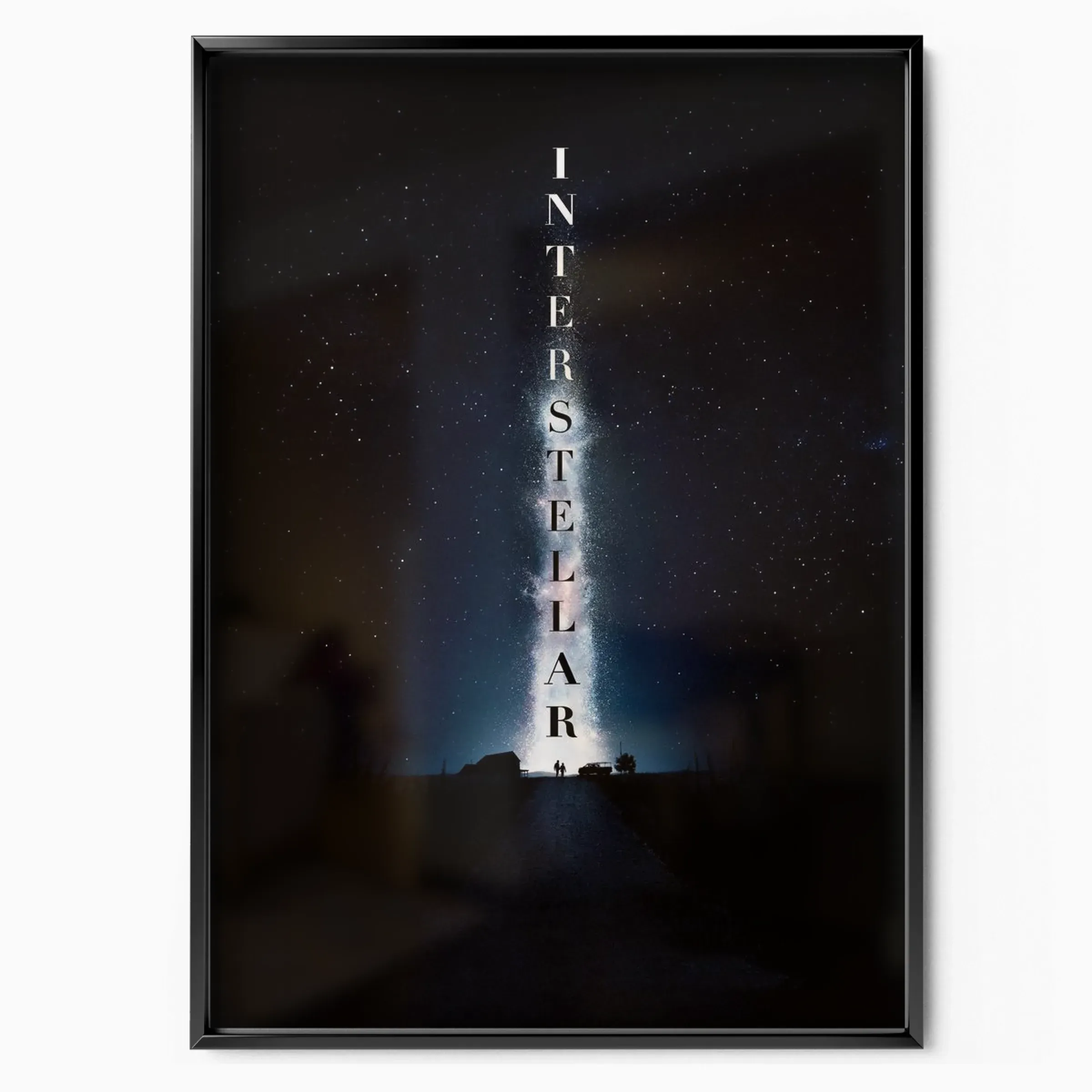 Interstellar Vertical Title Design Poster poster
