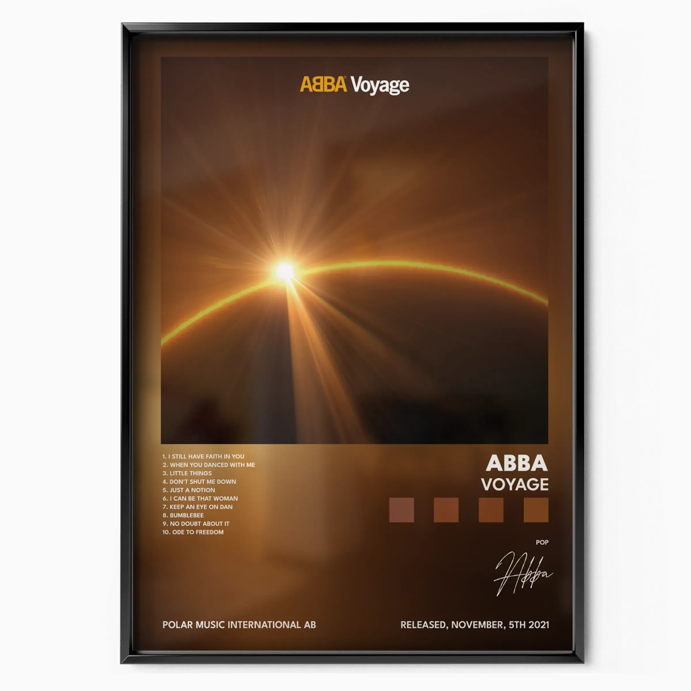 Voyage poster