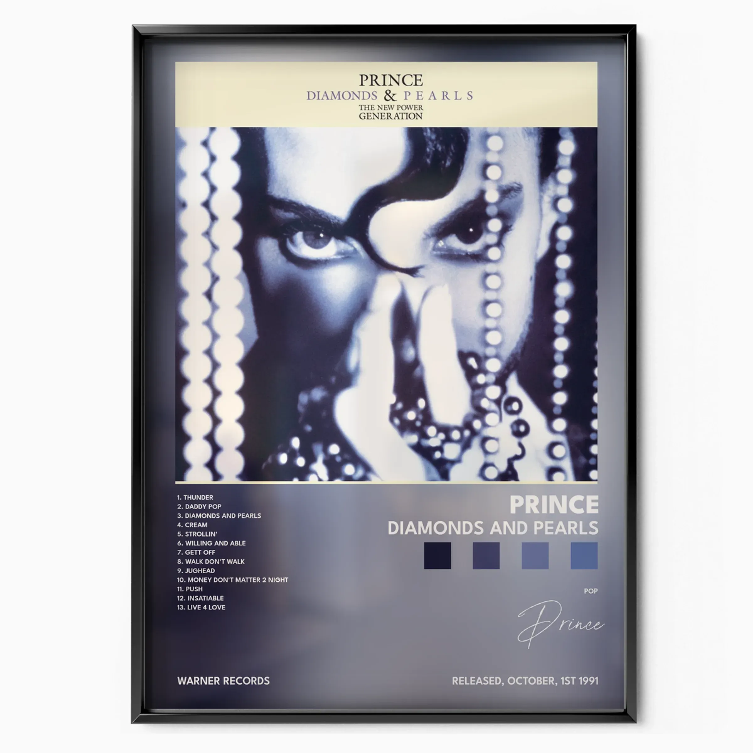 Diamonds and Pearls poster