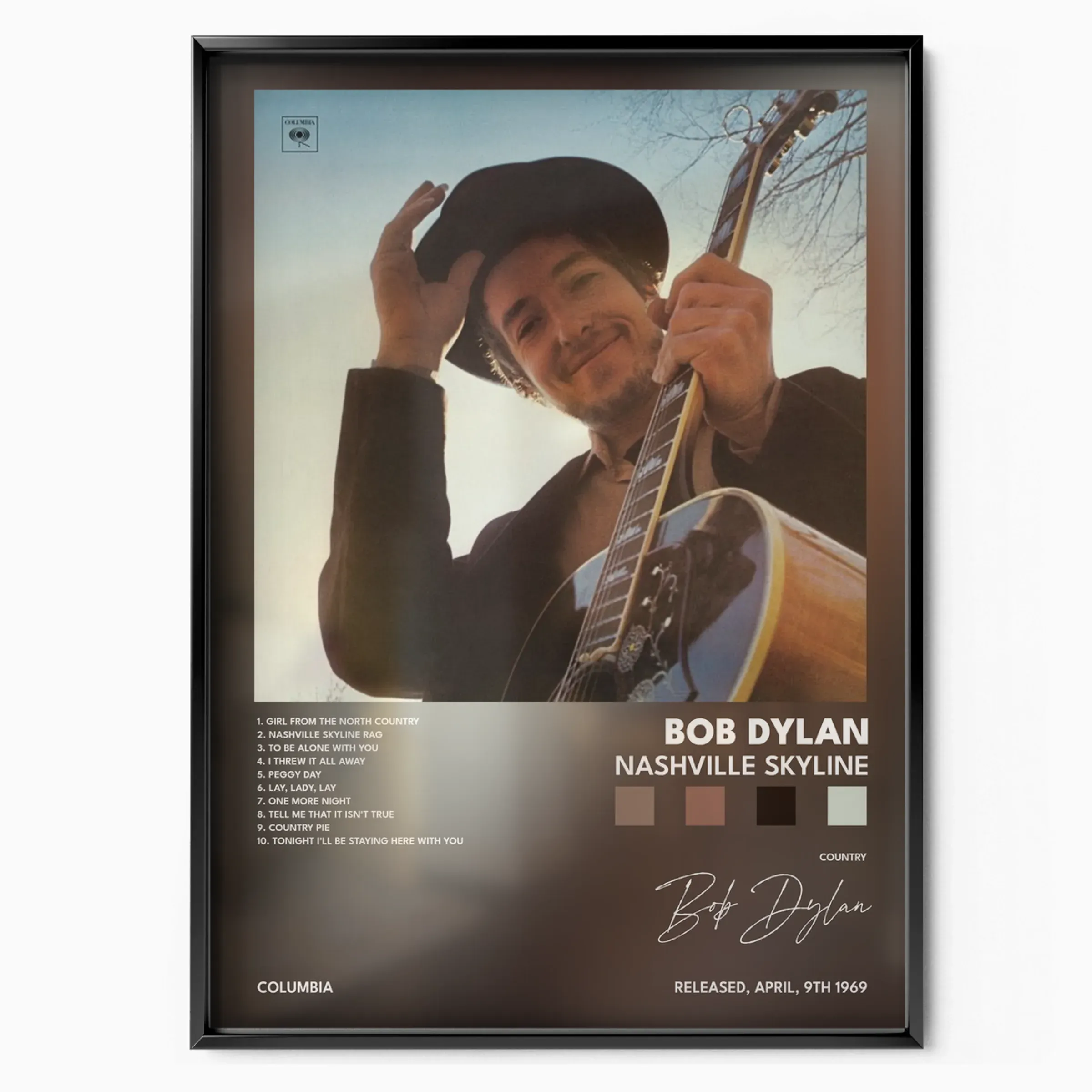 Nashville Skyline poster