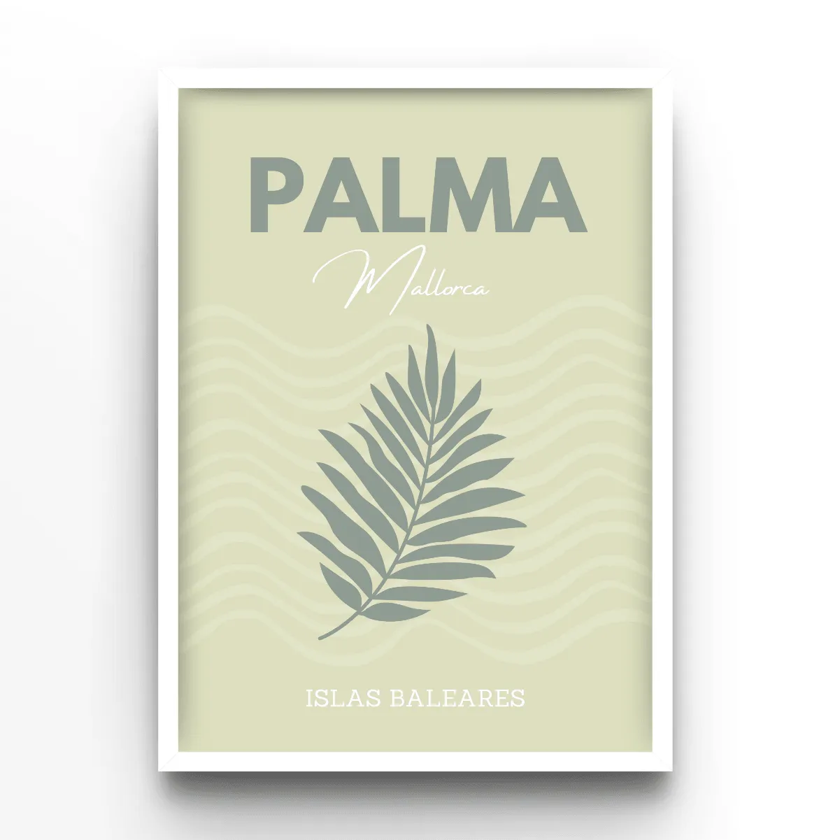 Palma poster, museum grade matte print