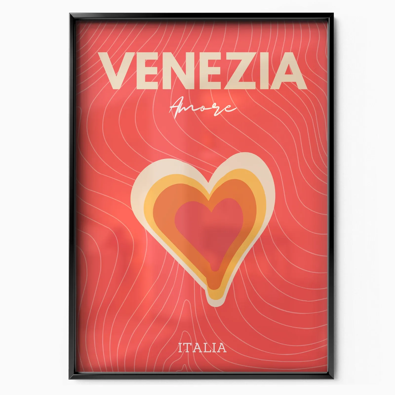 Venezia poster, museum grade matte print