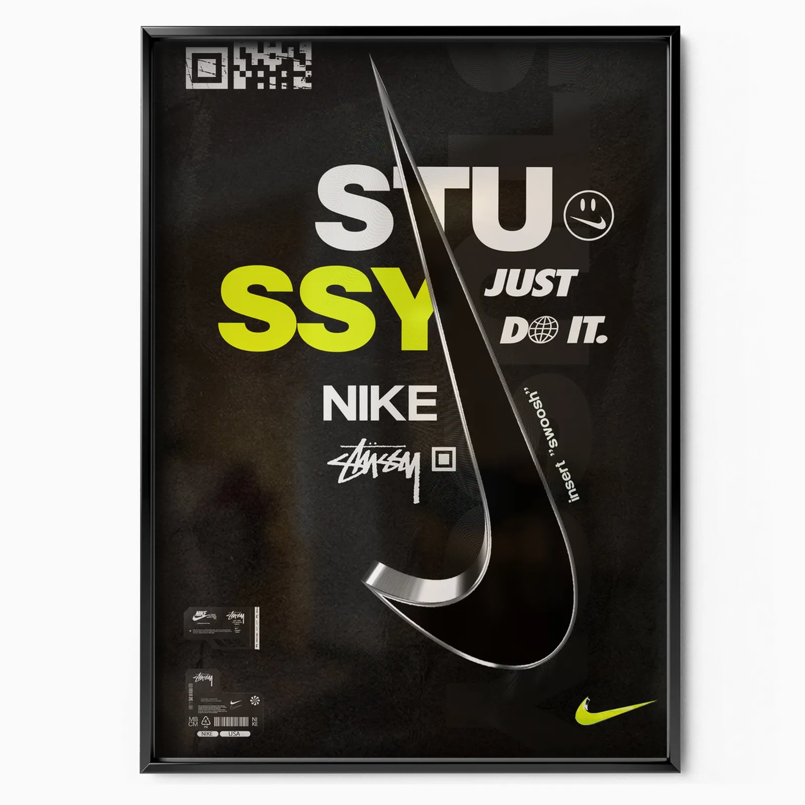 Stussy Internacional  poster, impressão mate de qualidade de museu