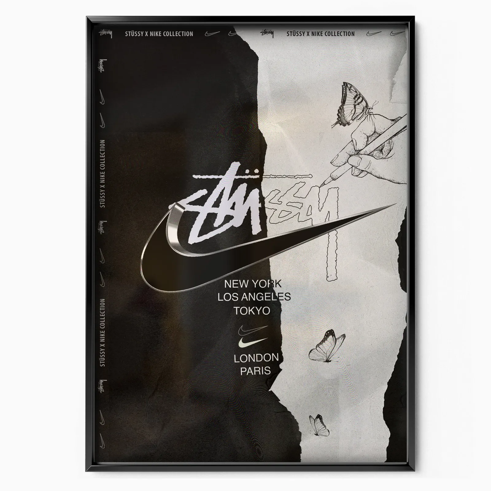 Streetwear Collab poster, museum grade matte print