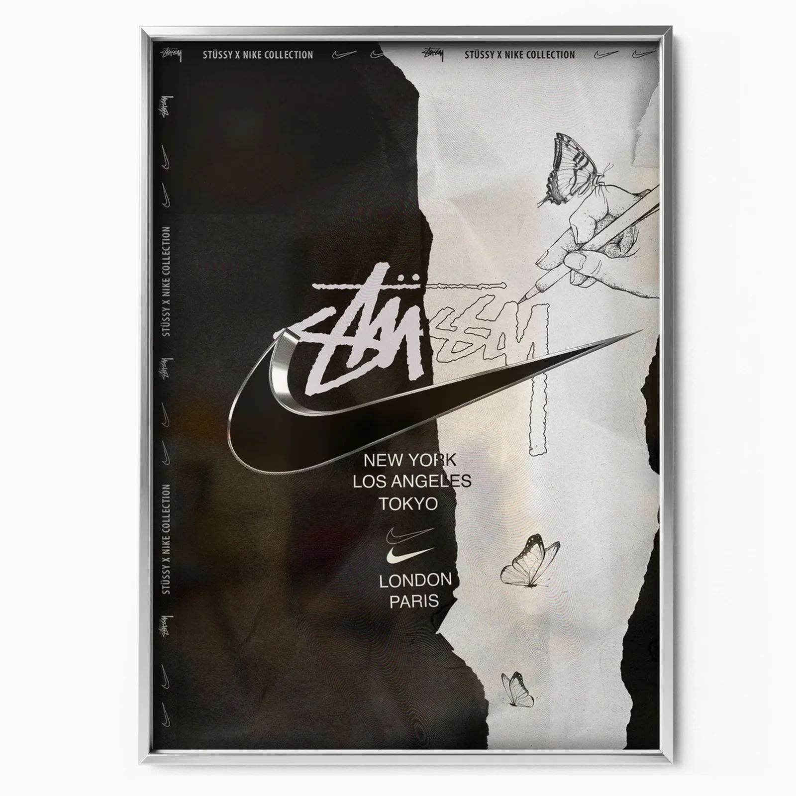 Posters Nike x Stussy for your room - Only €11.95