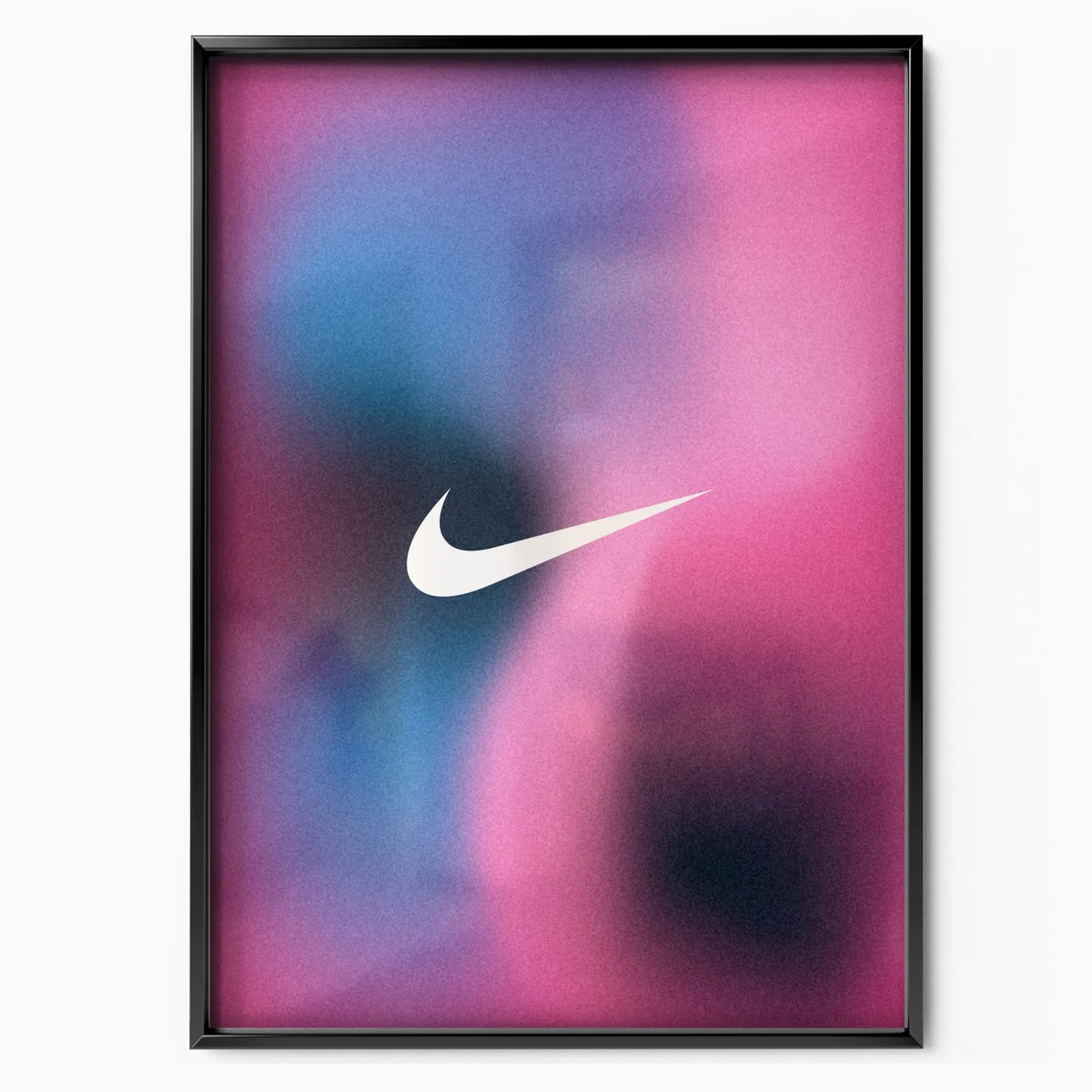 Nike Blur Rosa  poster, impressão mate de qualidade de museu