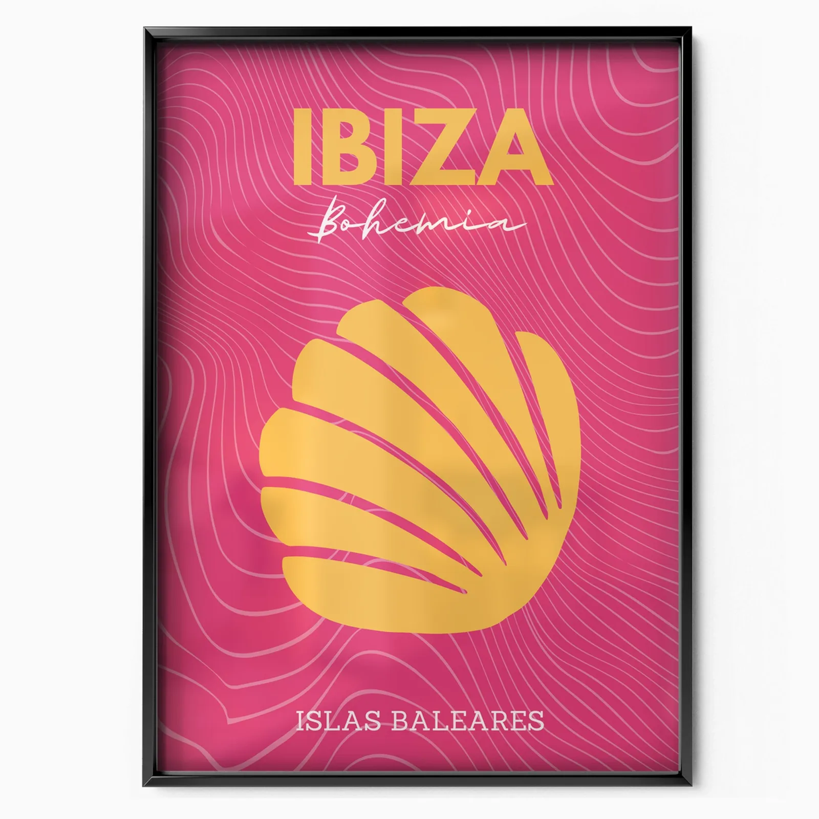 Ibiza Musling poster, museum grade matte print