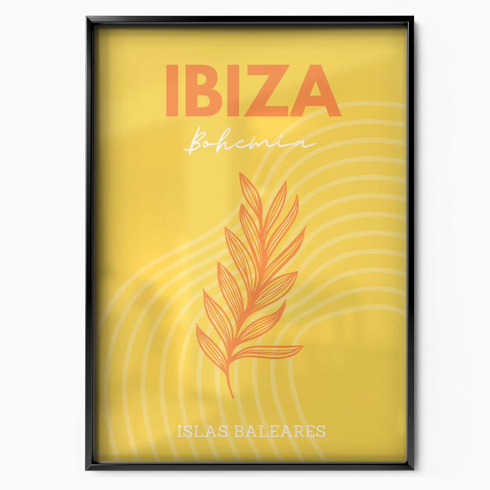 Ibiza Bohemia poster, museum grade matte print