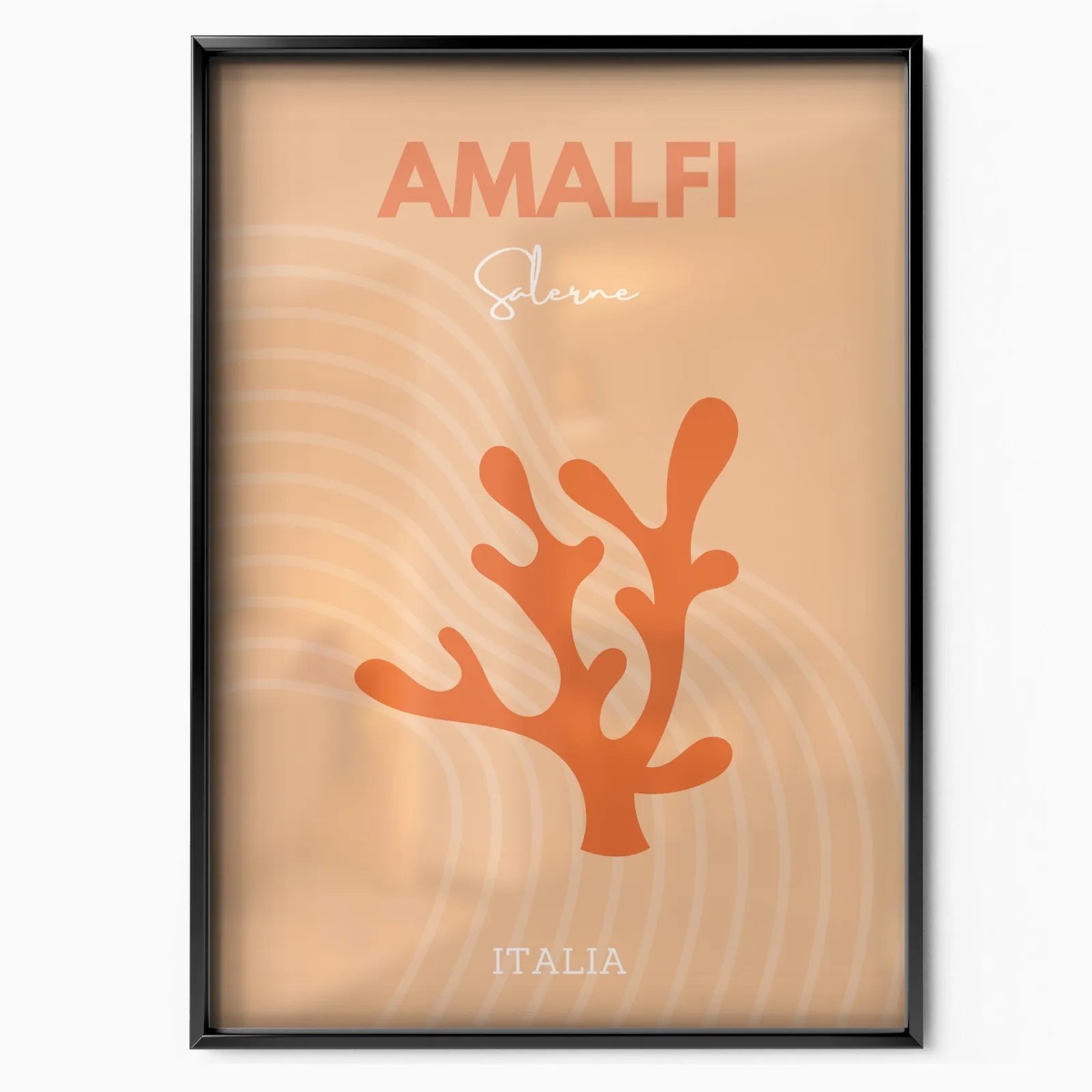Amalfi poster, museum grade matte print