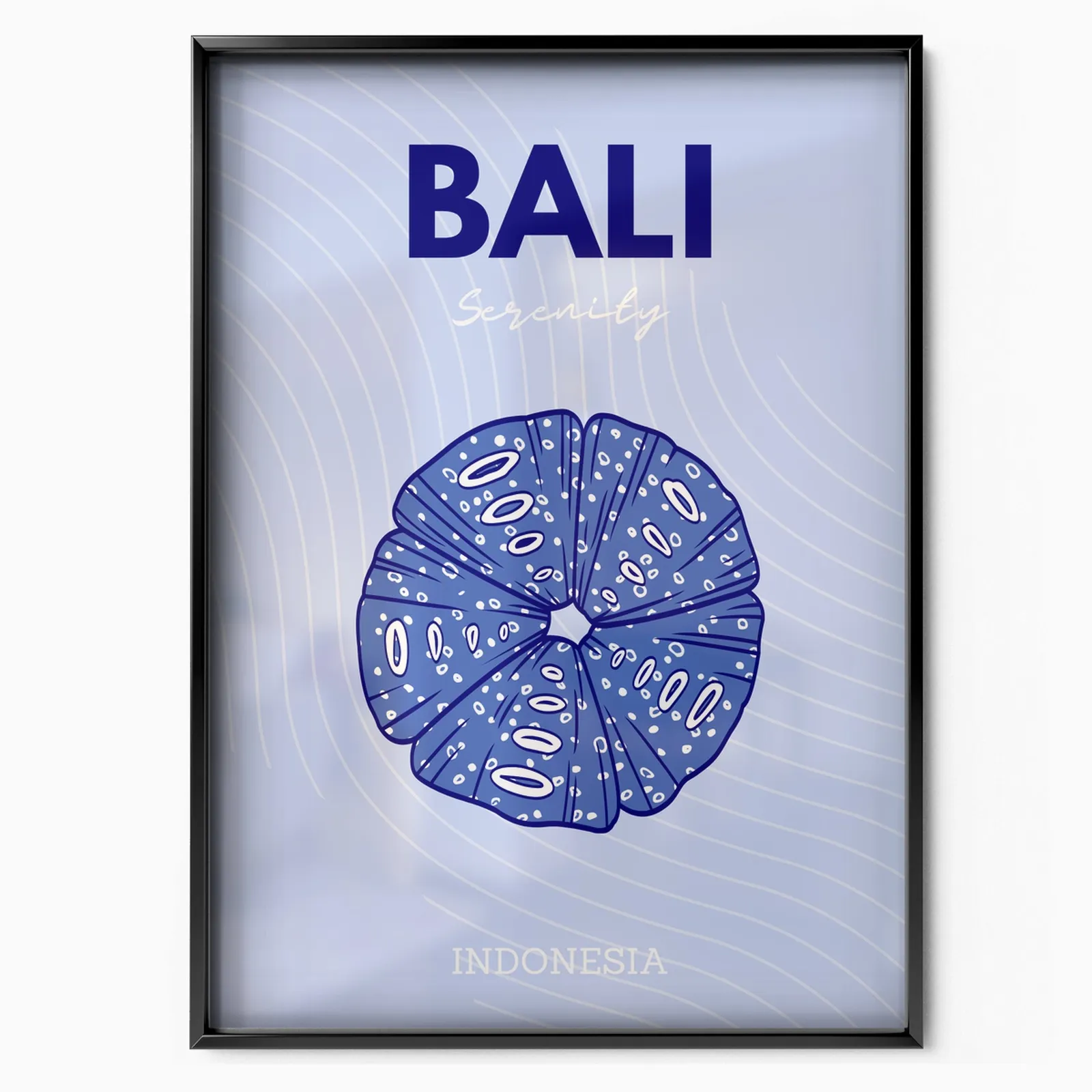 Bali poster, museum grade matte print