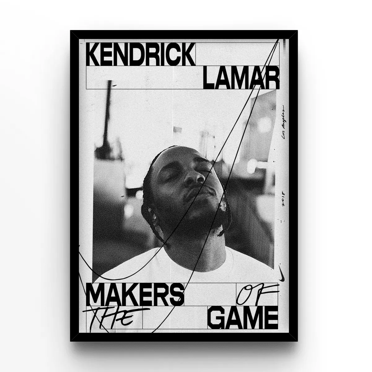 Compton Portrait poster, museum grade matte print