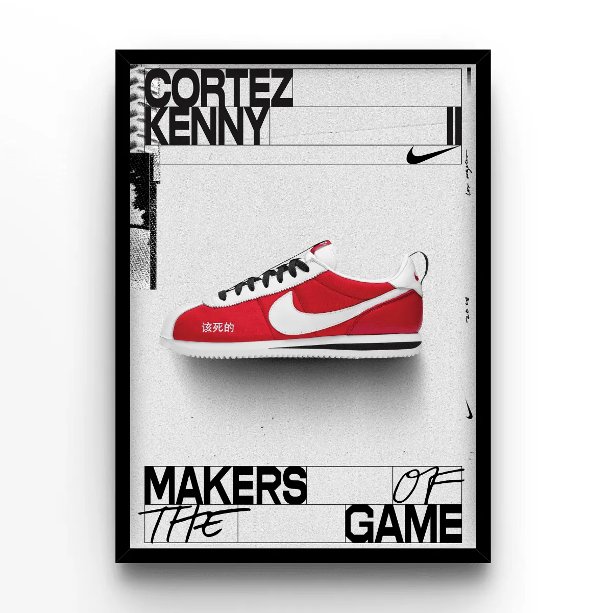 Kenny poster, impressão mate de qualidade de museu
