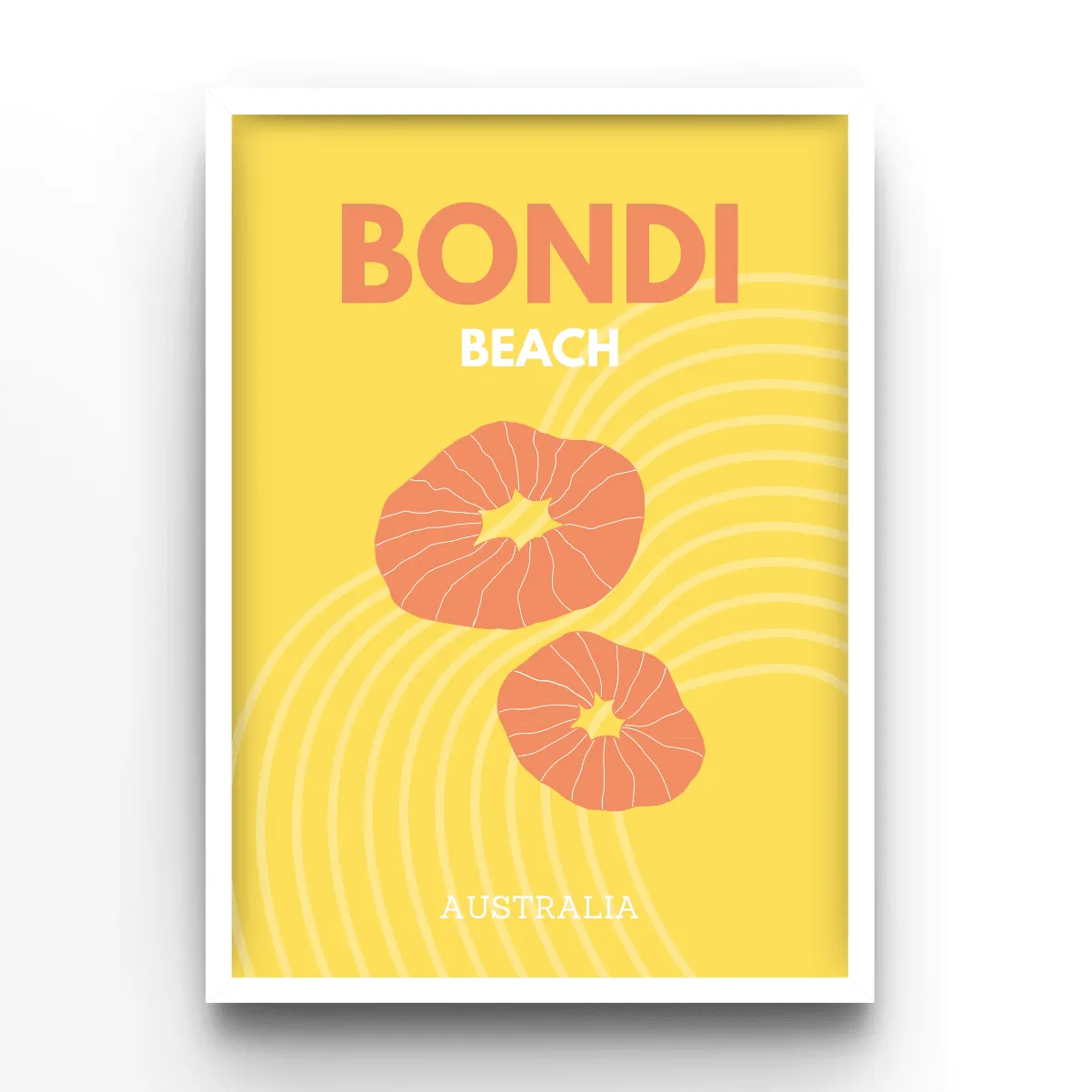 Bondi poster, museum grade matte print