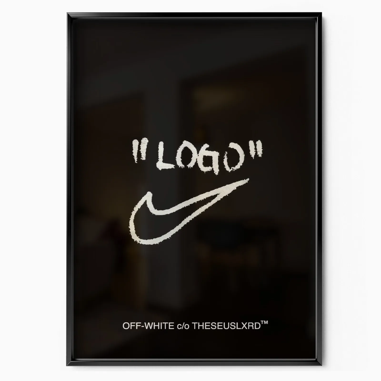 Industrial Logo poster, museum grade matte print