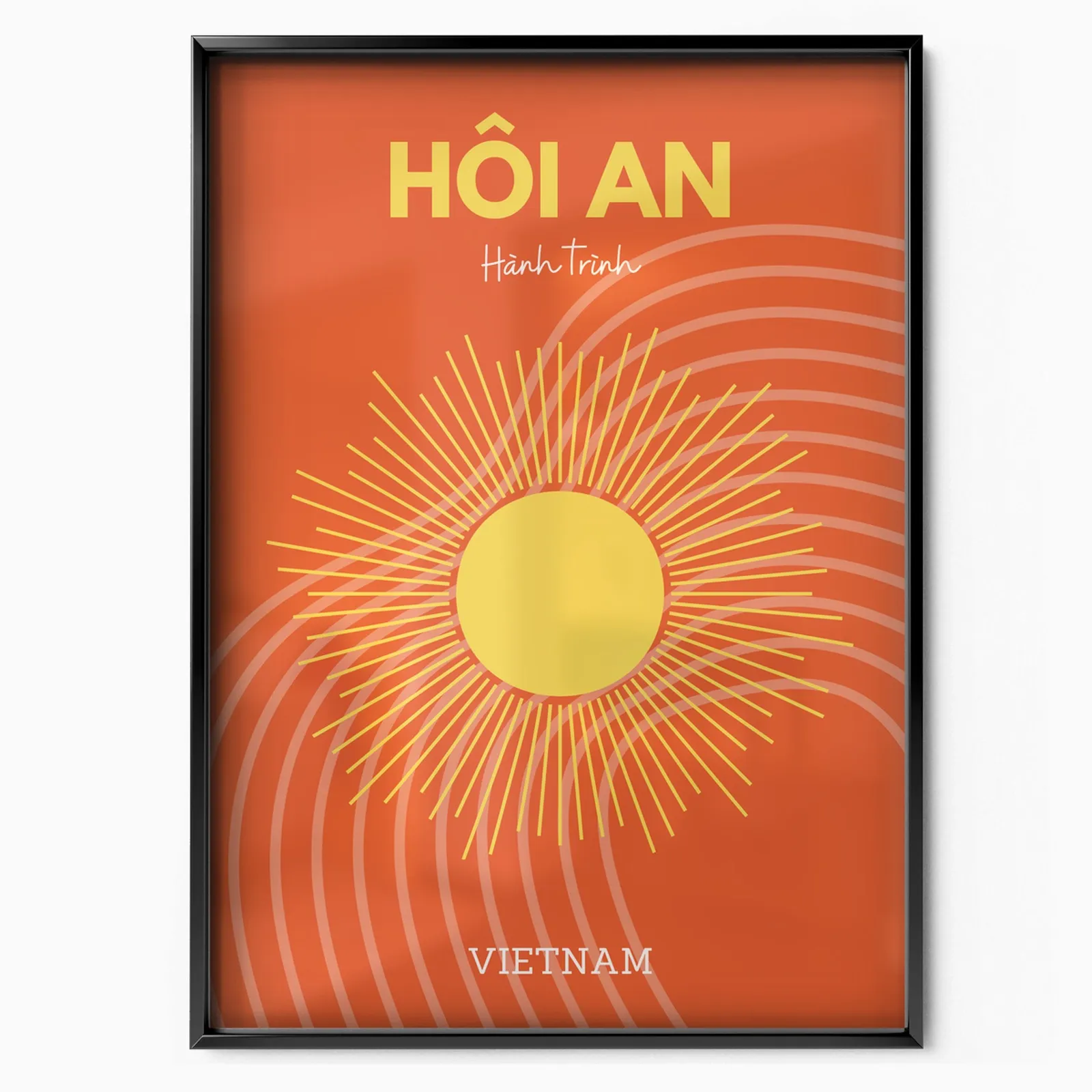 Hôi An poster, museum grade matte print