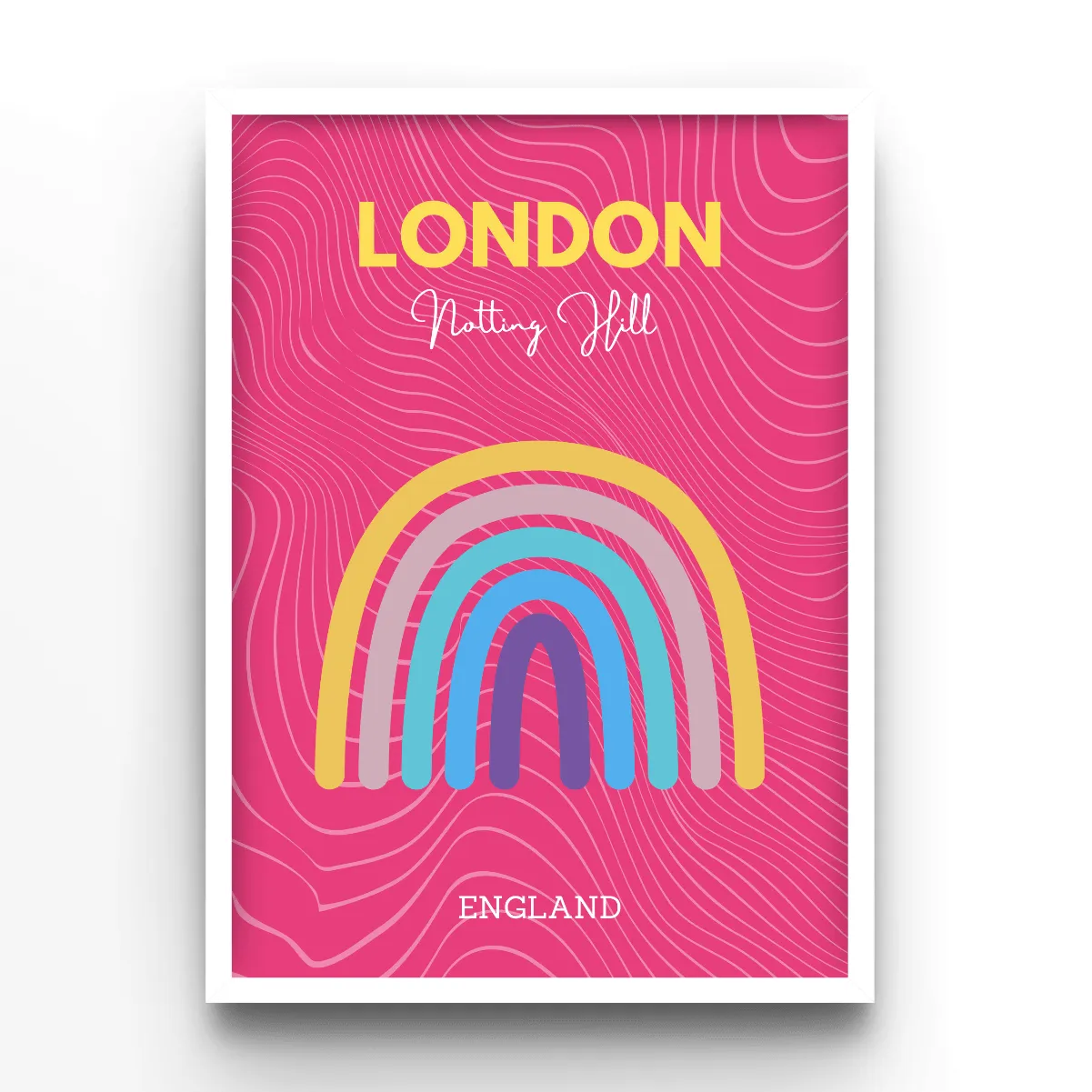 London poster, museum grade matte print