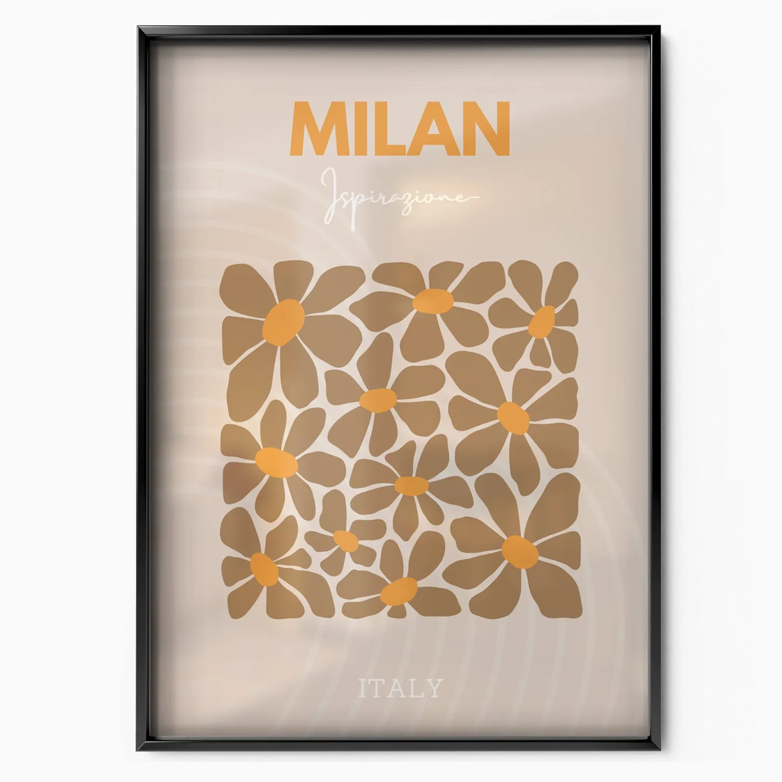 Milano poster, museum grade matte print