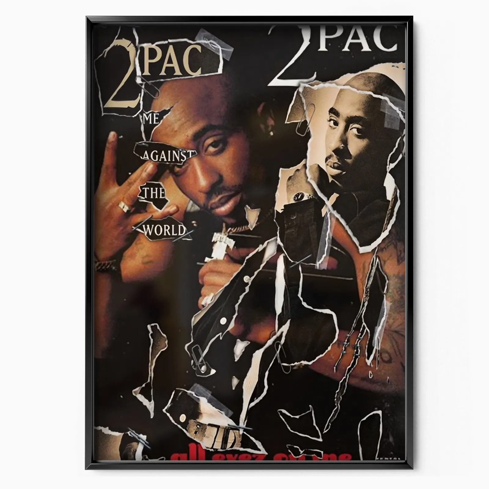 West Coast Portrait poster, museum grade matte print
