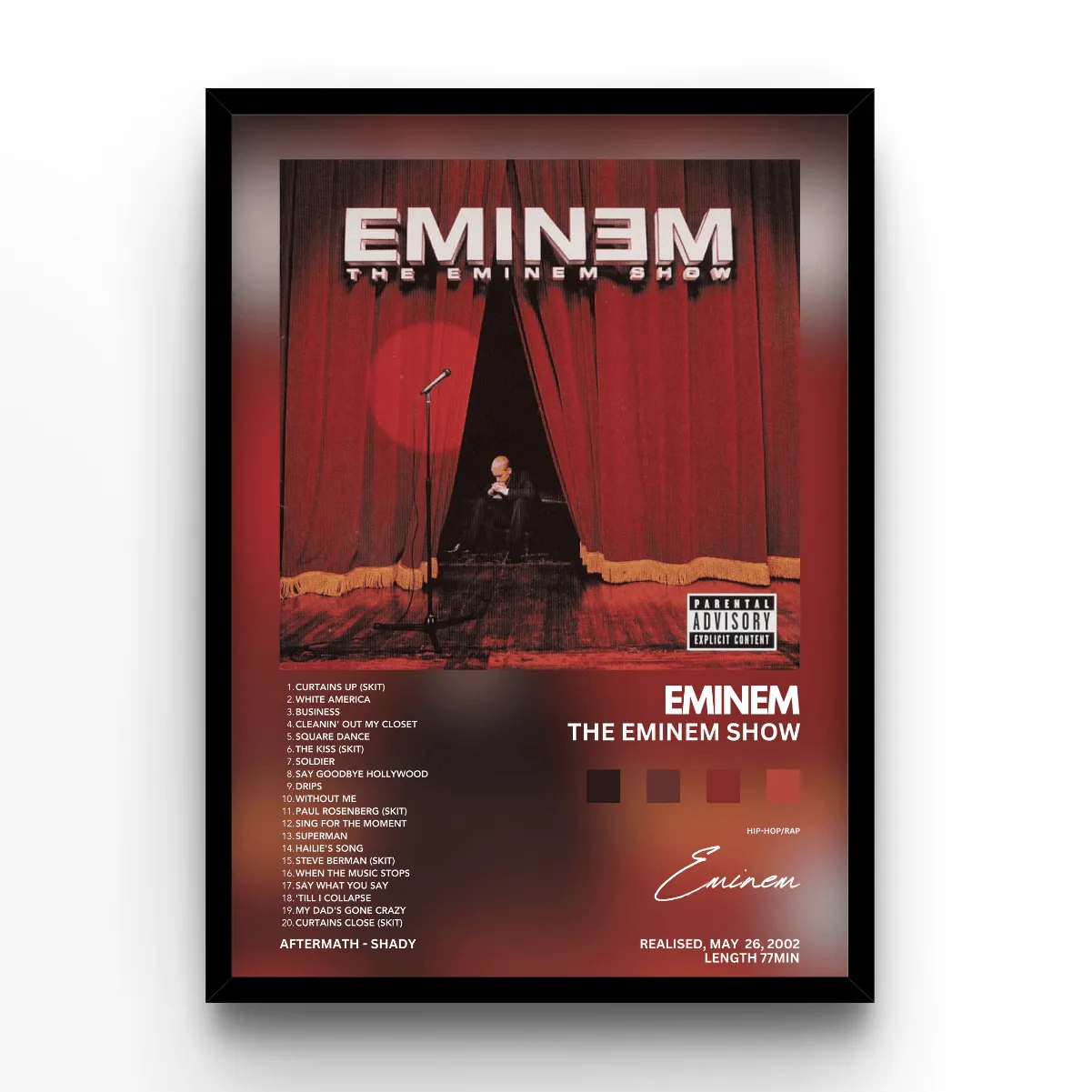 The Show Album poster, museum grade matte print