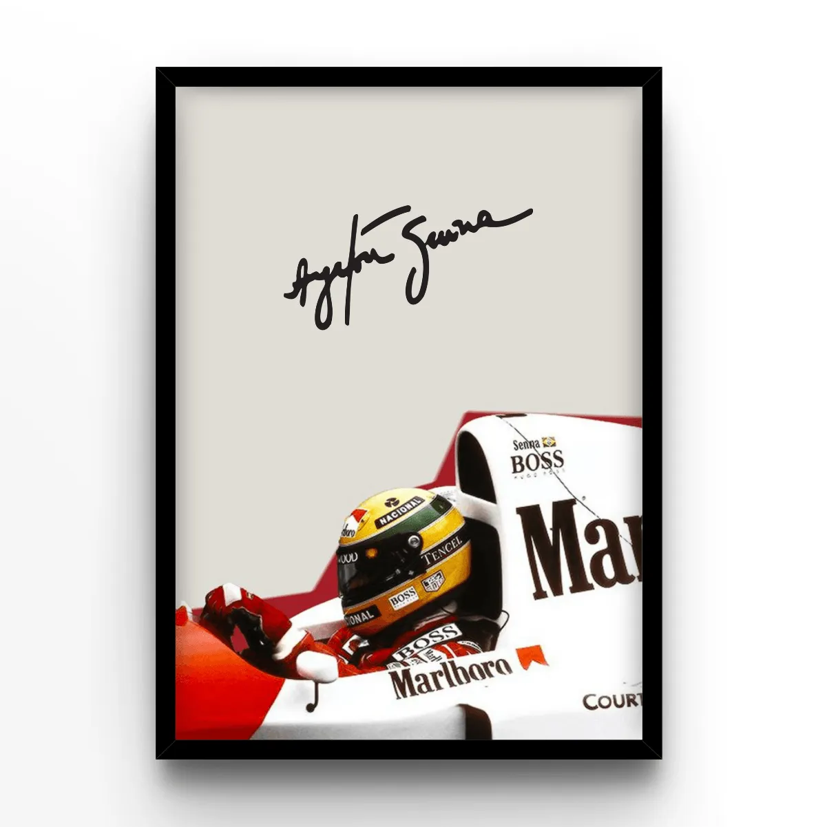 Racing Legend poster, museum grade matte print