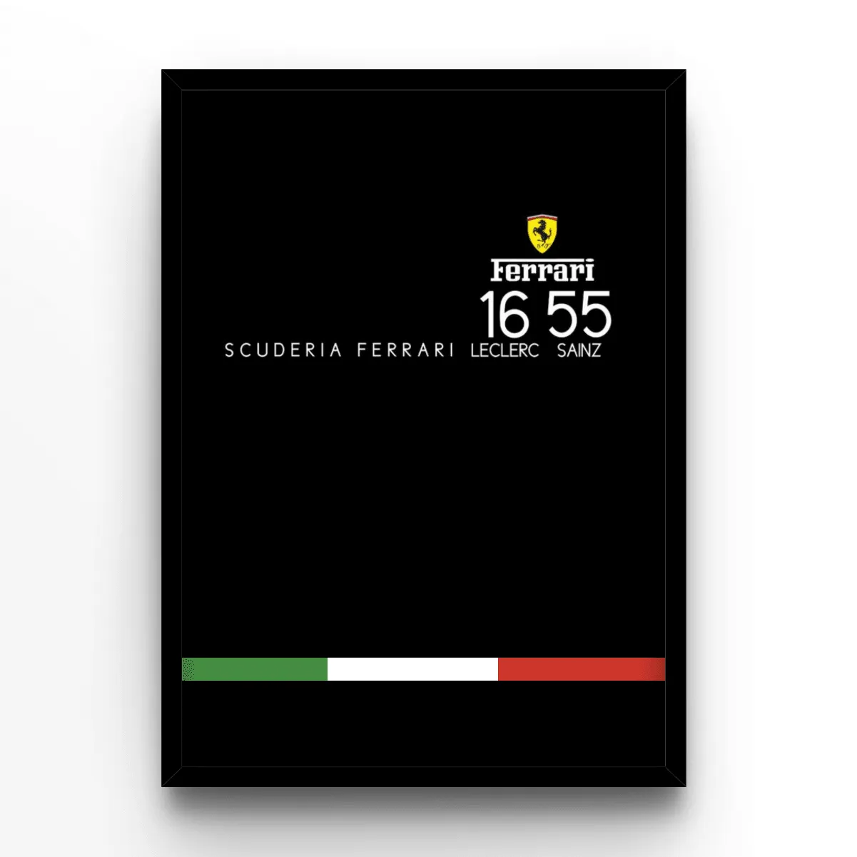 Ferrari Scuderia Logo poster, museum grade matte print