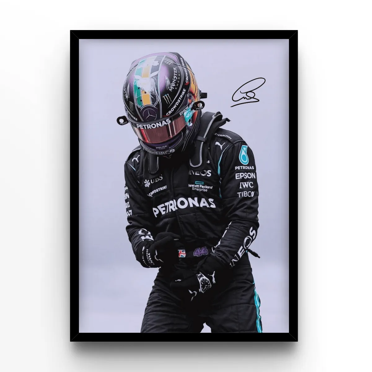 Racing Victory poster, museum grade matte print