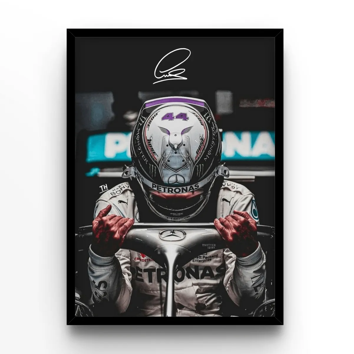 Formula 1 Signature #44 poster, museum grade matte print