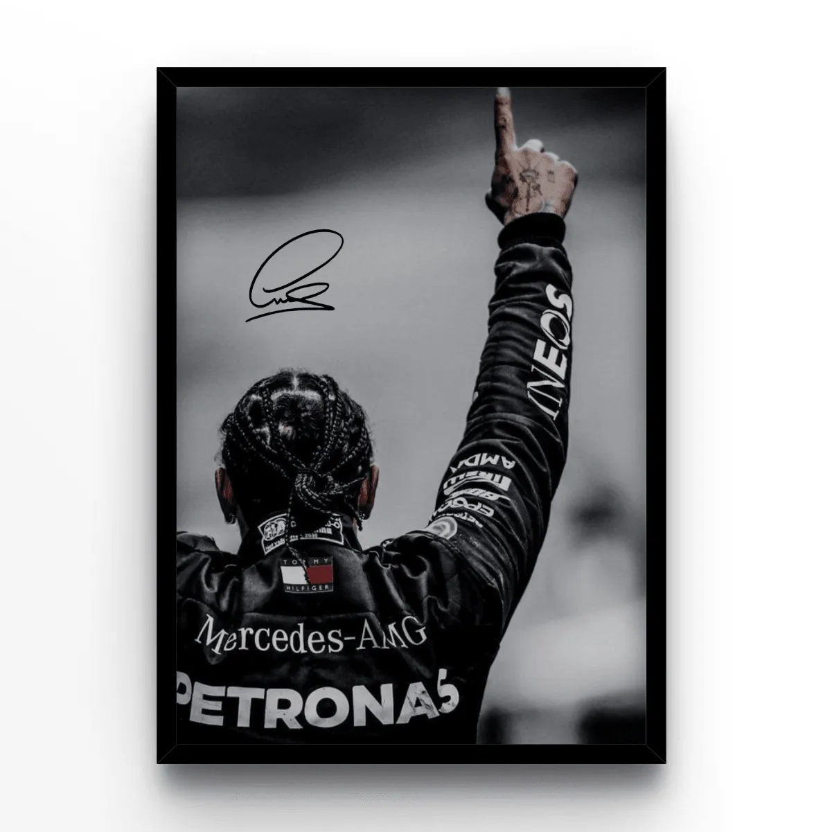 Racing Victory poster, museum grade matte print