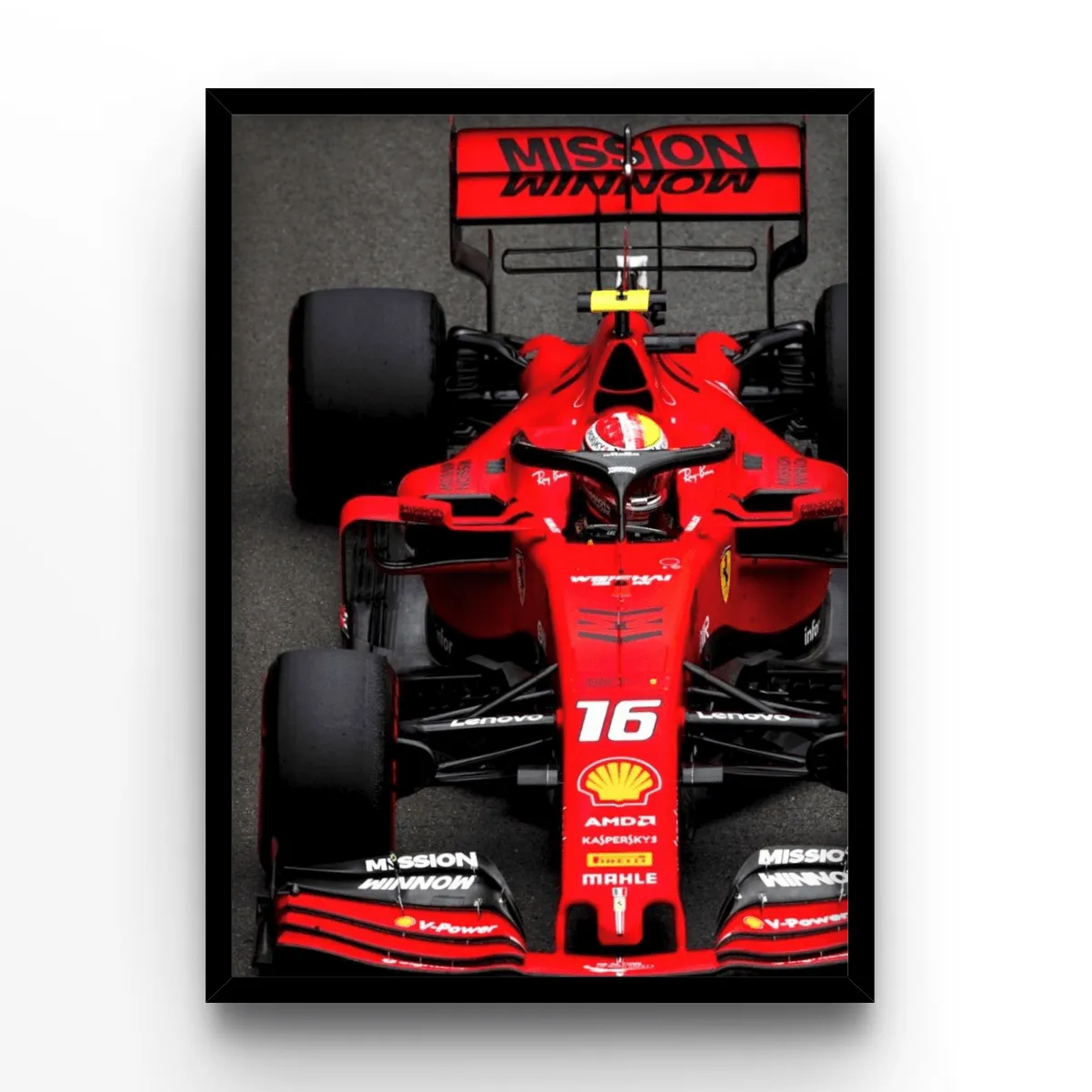 Charles Leclerc 16 poster