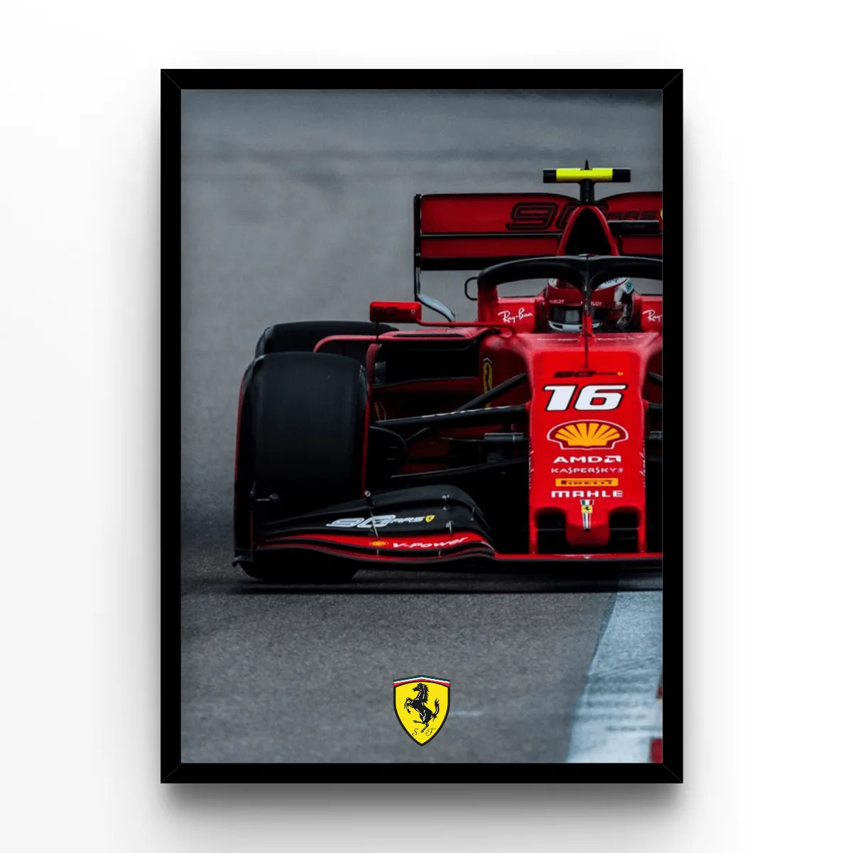 Formula 1 Racer poster, museum grade matte print