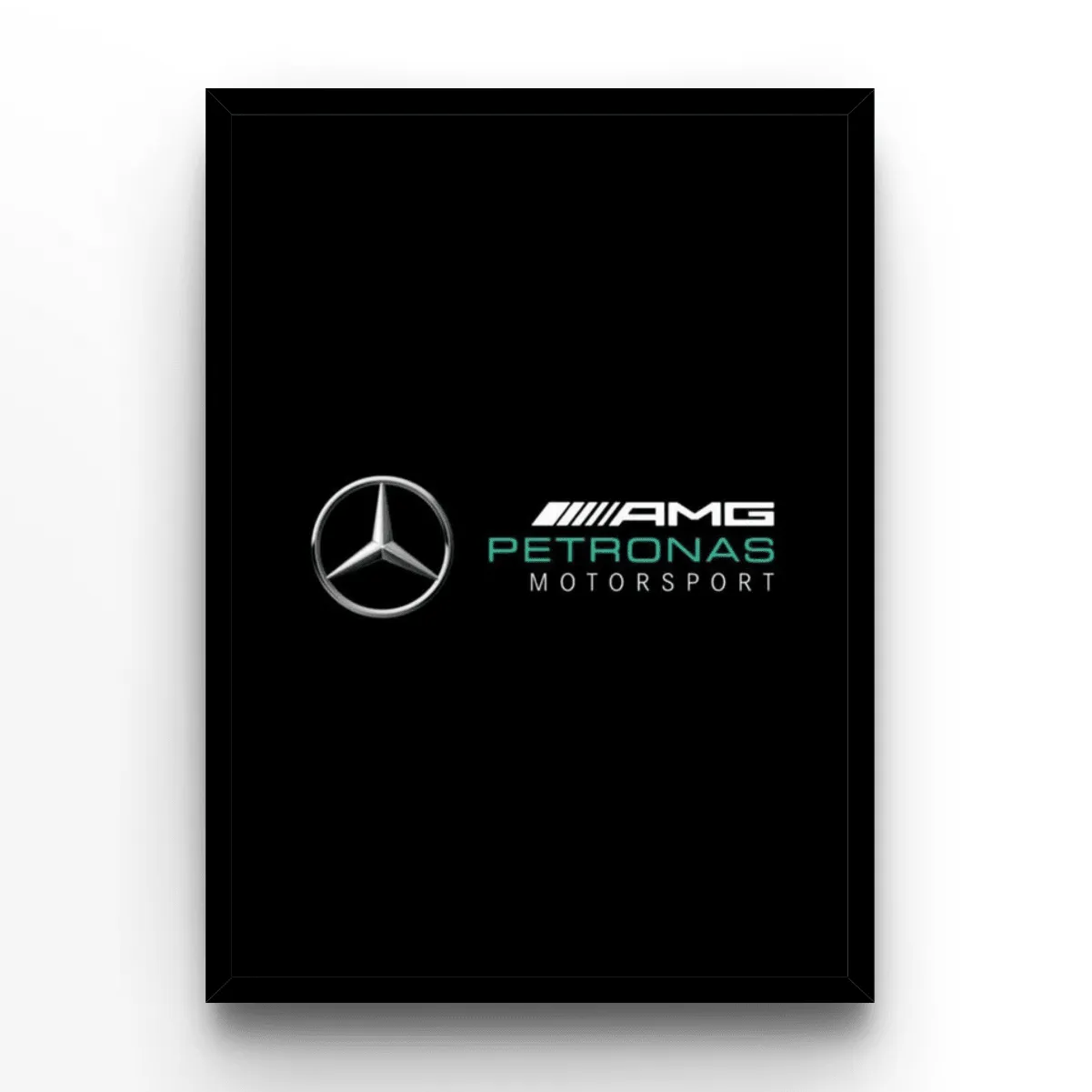 Mercedes Petronas poster, museum grade matte print