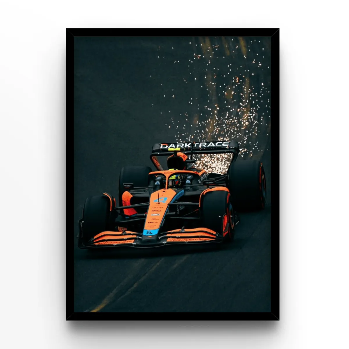 Racing Victory poster, museum grade matte print