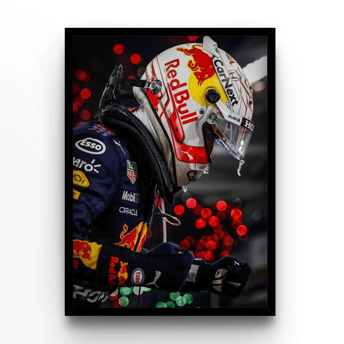 Racing Victory poster, museum grade matte print