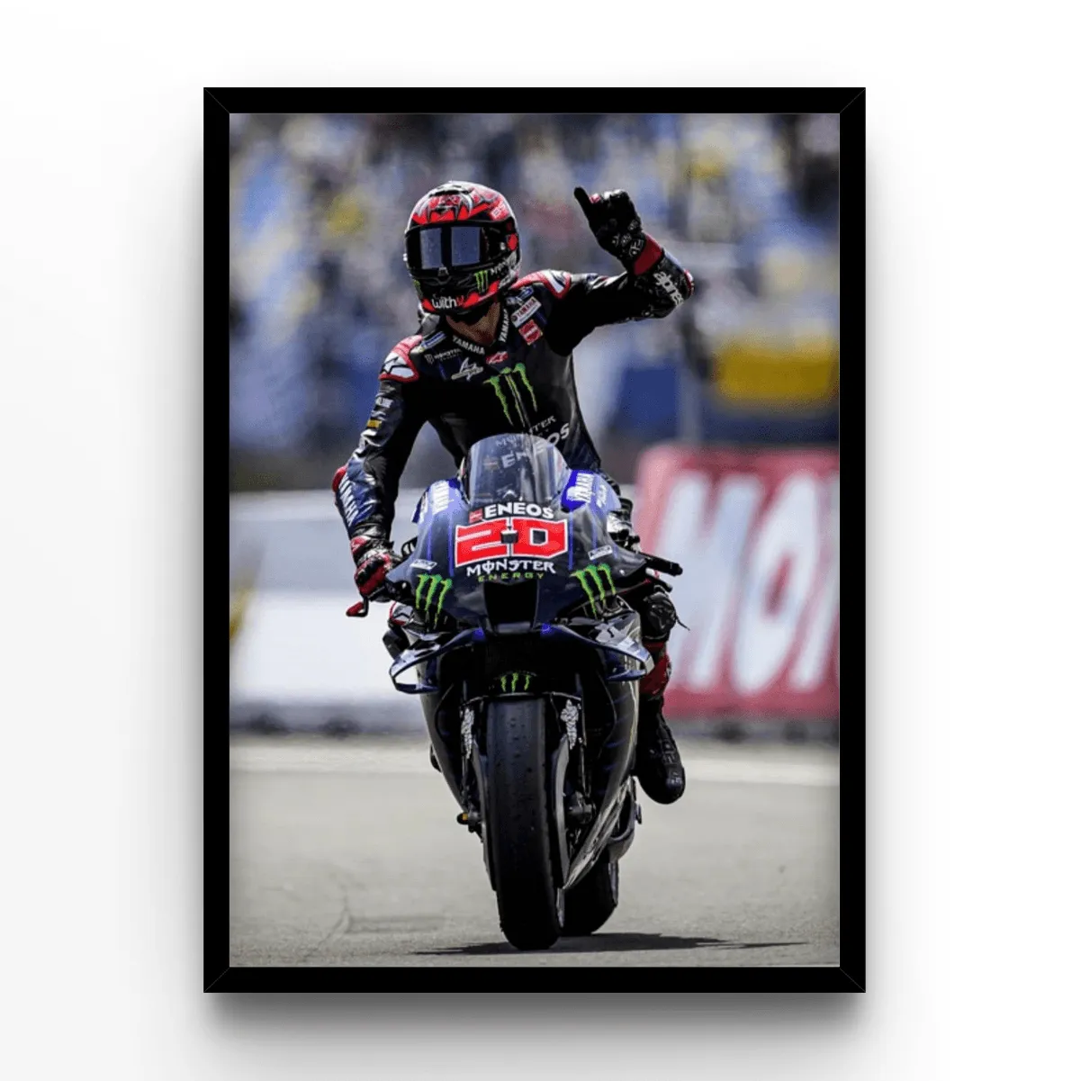 Fabio Quartararo Win poster