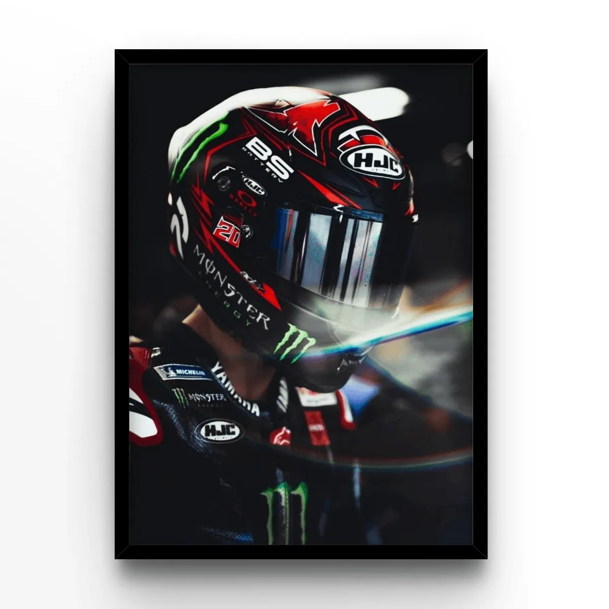 Fabio Quartararo Reflect poster