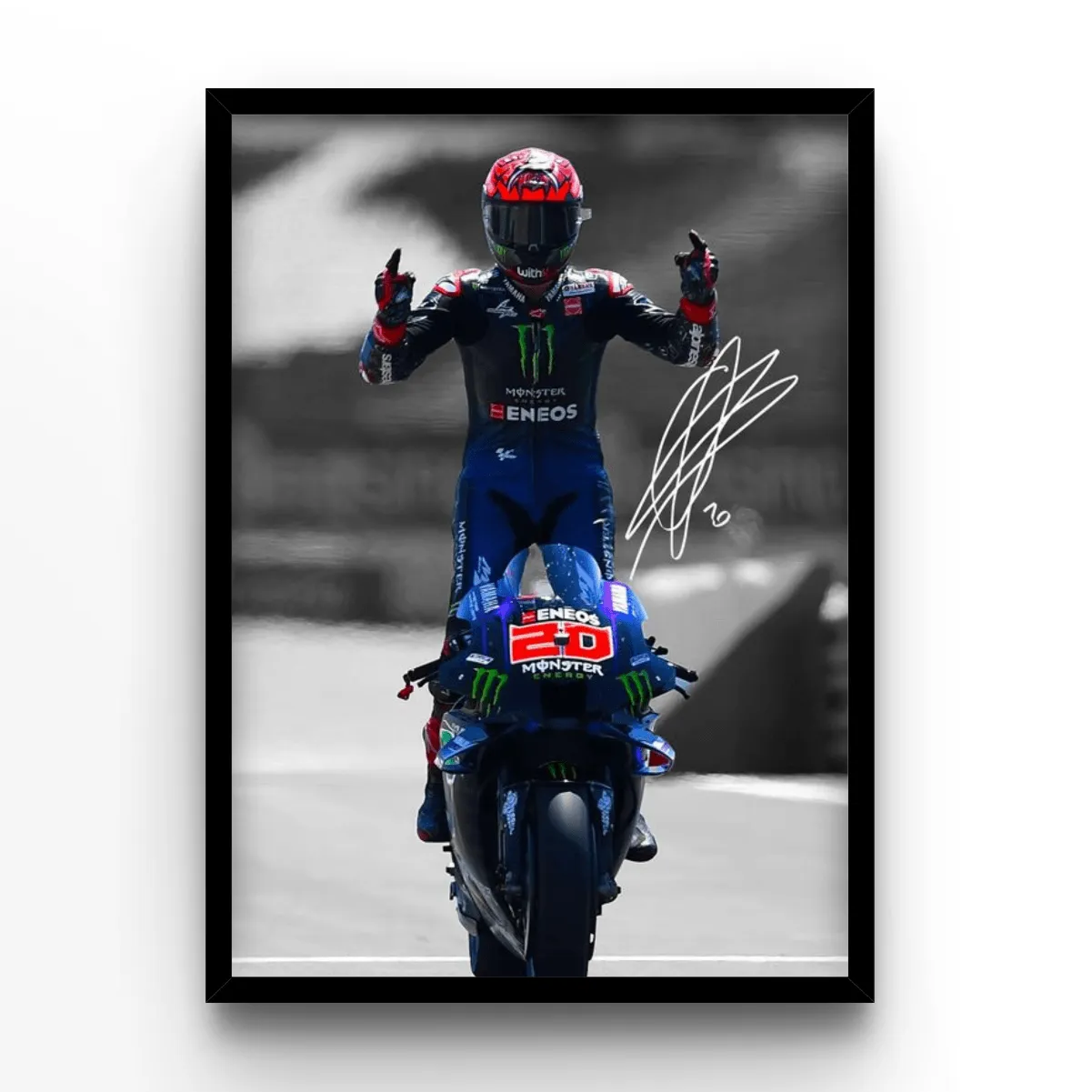 MotoGP Signature #20 poster, museum grade matte print
