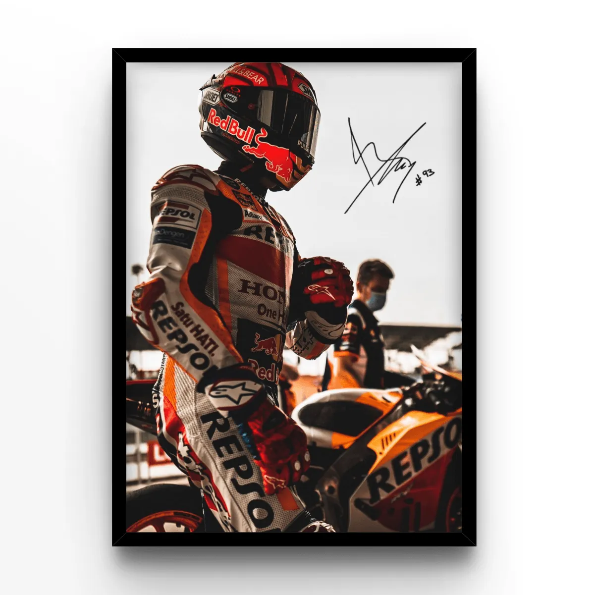 MotoGP Signature #93 poster, museum grade matte print