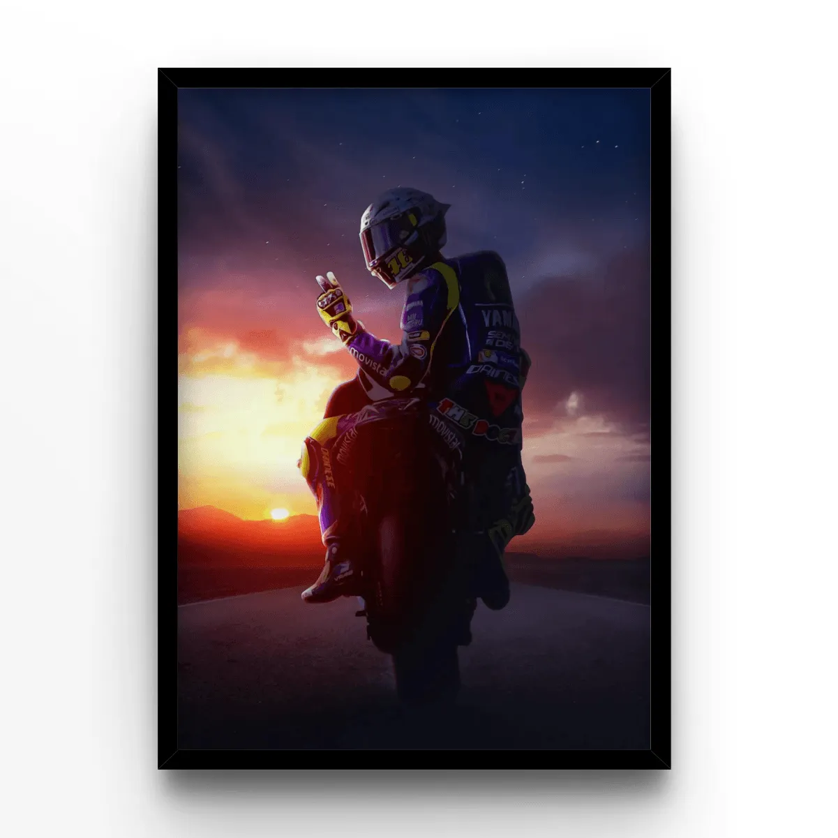 Racing Legend poster, museum grade matte print