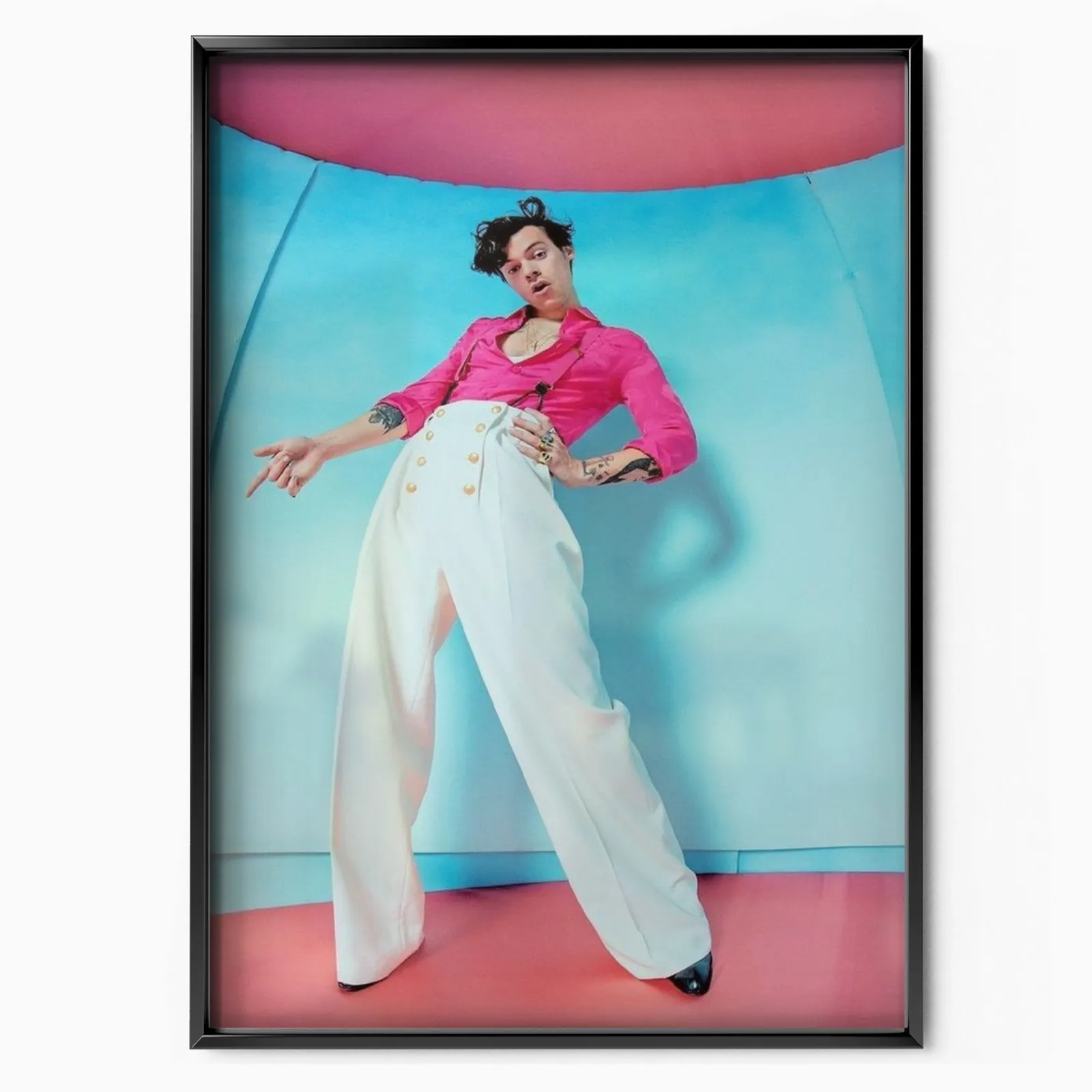 Harry Styles Fine Line Cover poster