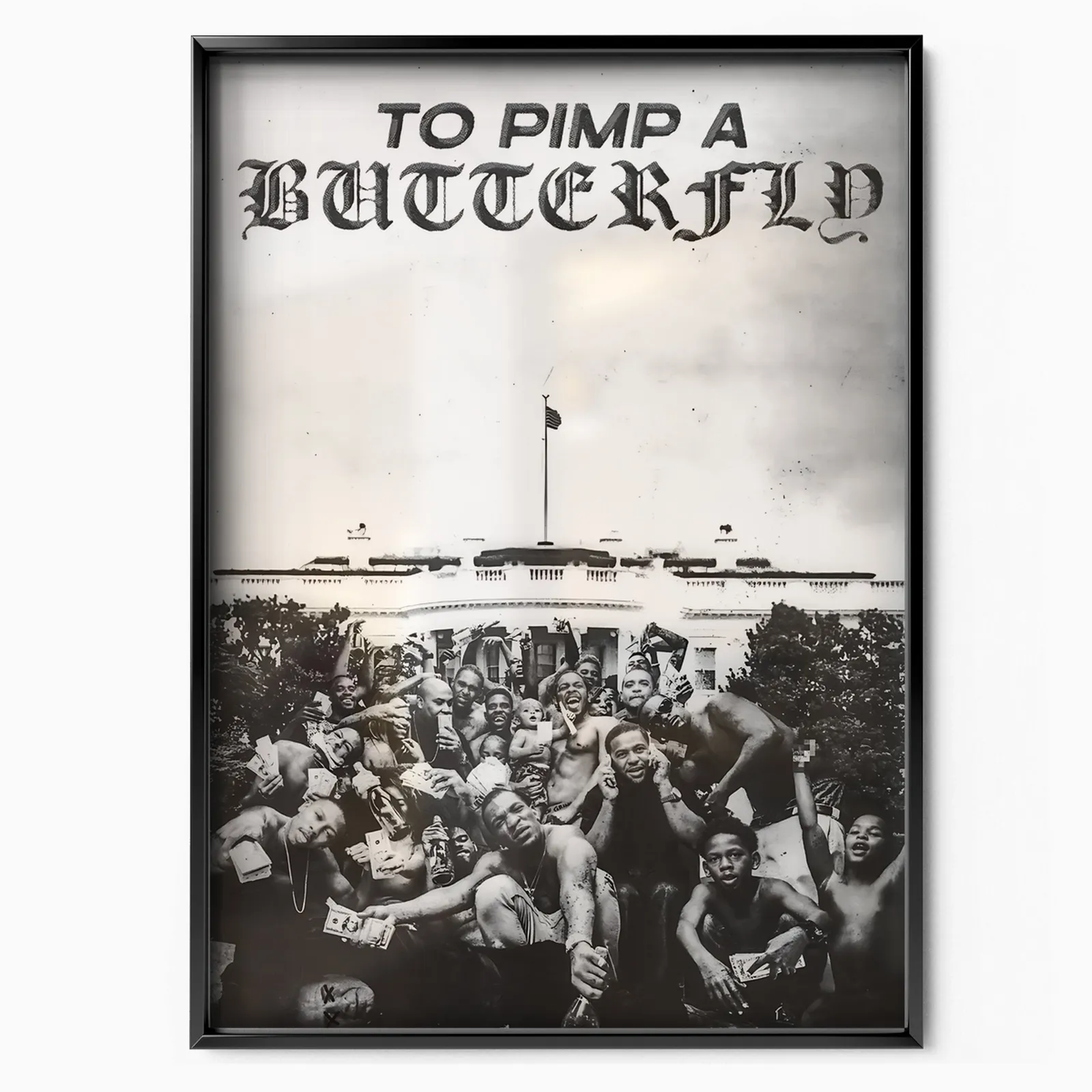 To Pimp a Butterfly Cover poster, museum grade matte print