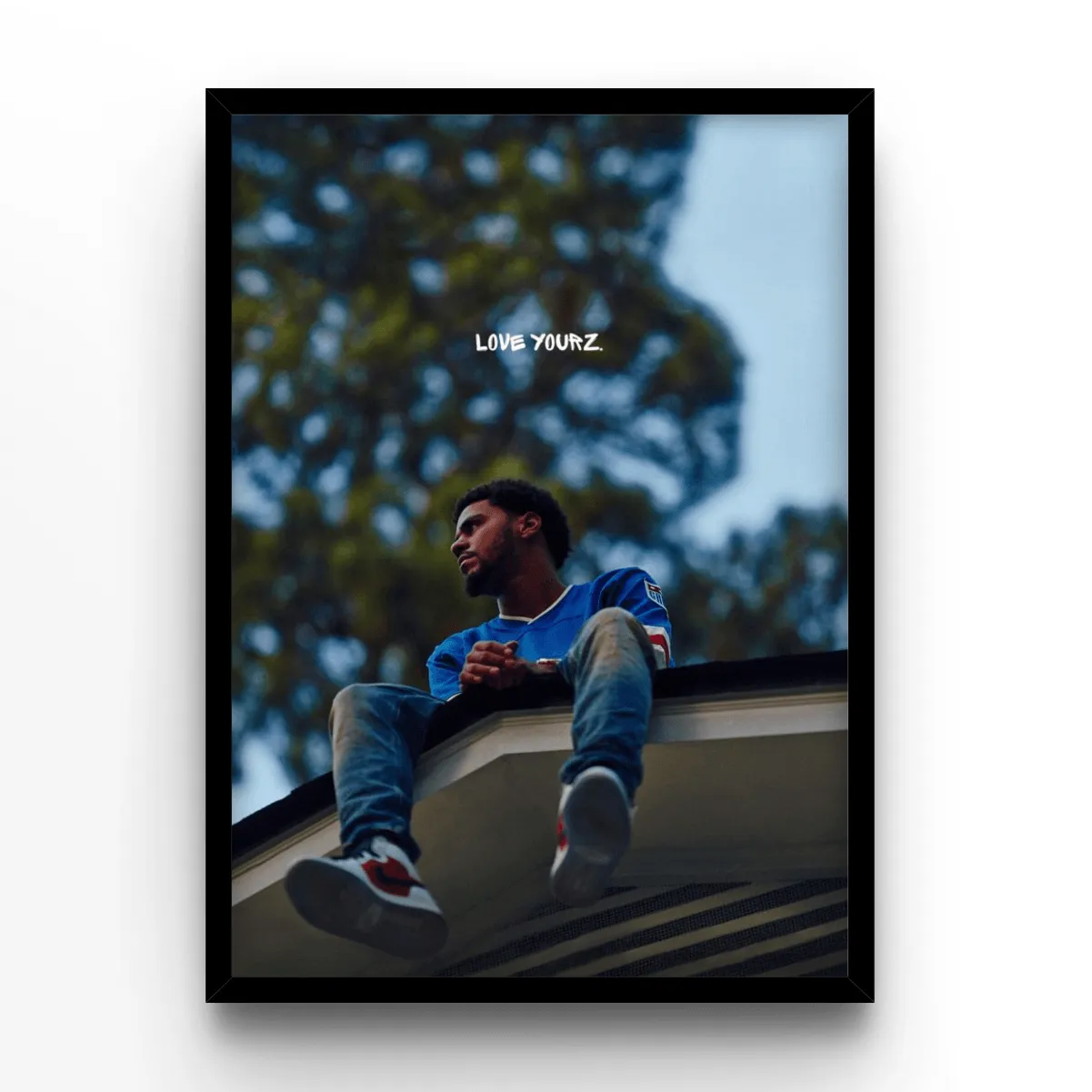 2014 Forest Hills Drive Cover poster, museum grade matte print