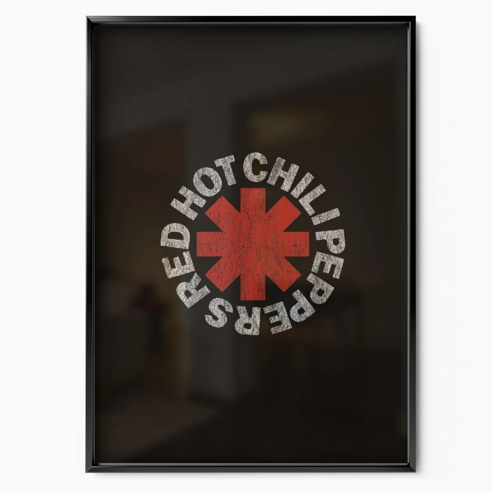 Red Hot Chili Peppers Logo poster, museum grade matte print