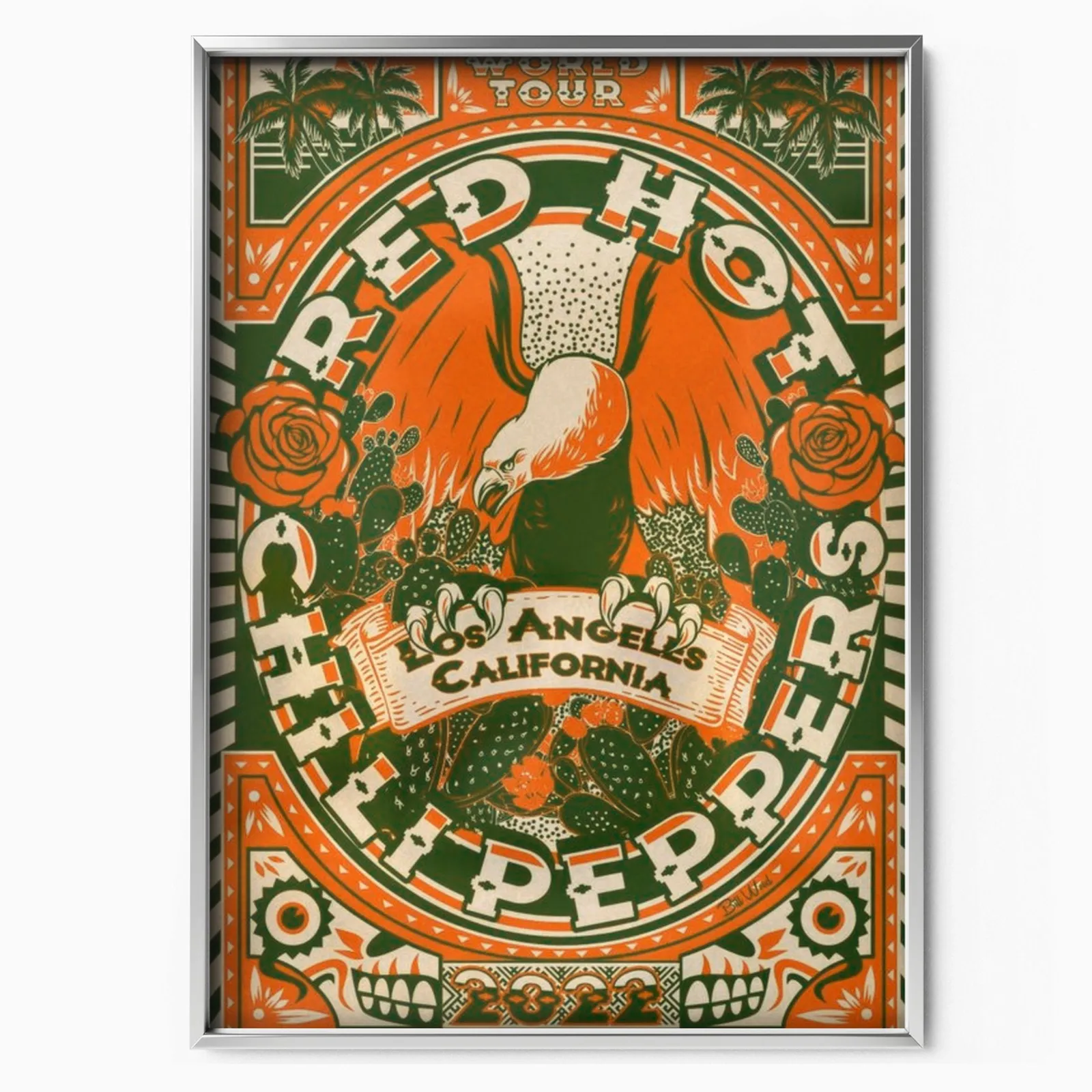 Posters Red Hot Chili Peppers California - Only €11.95