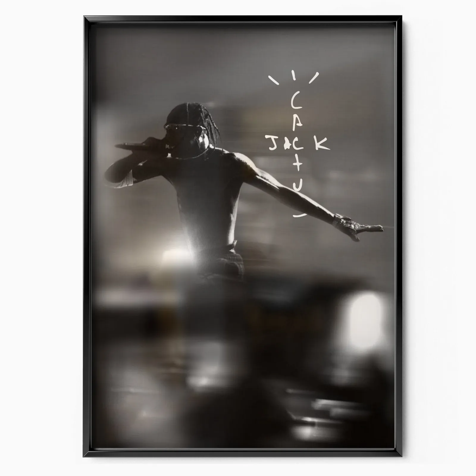 Blur Portrait poster, museum grade matte print