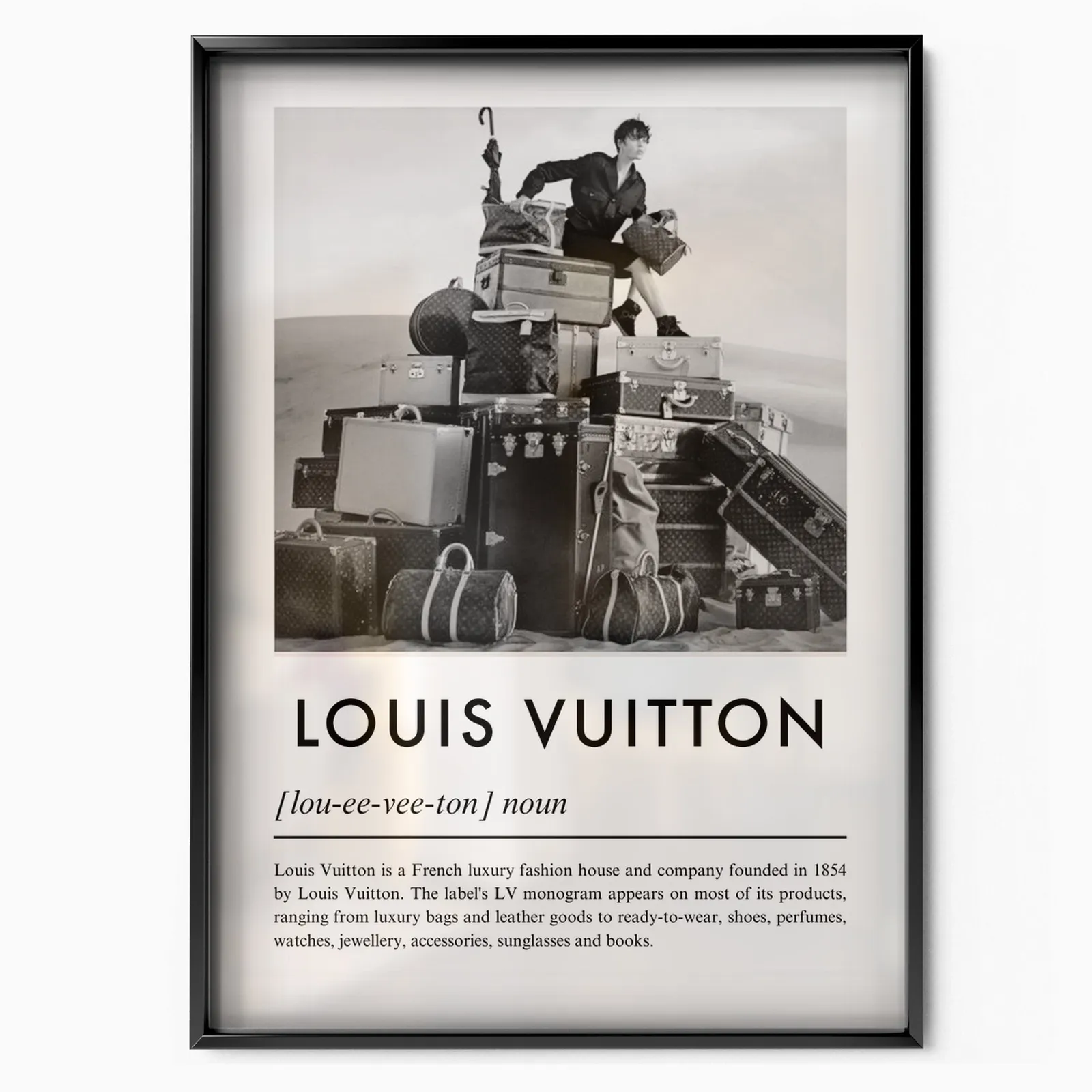 Iconic History poster, museum grade matte print