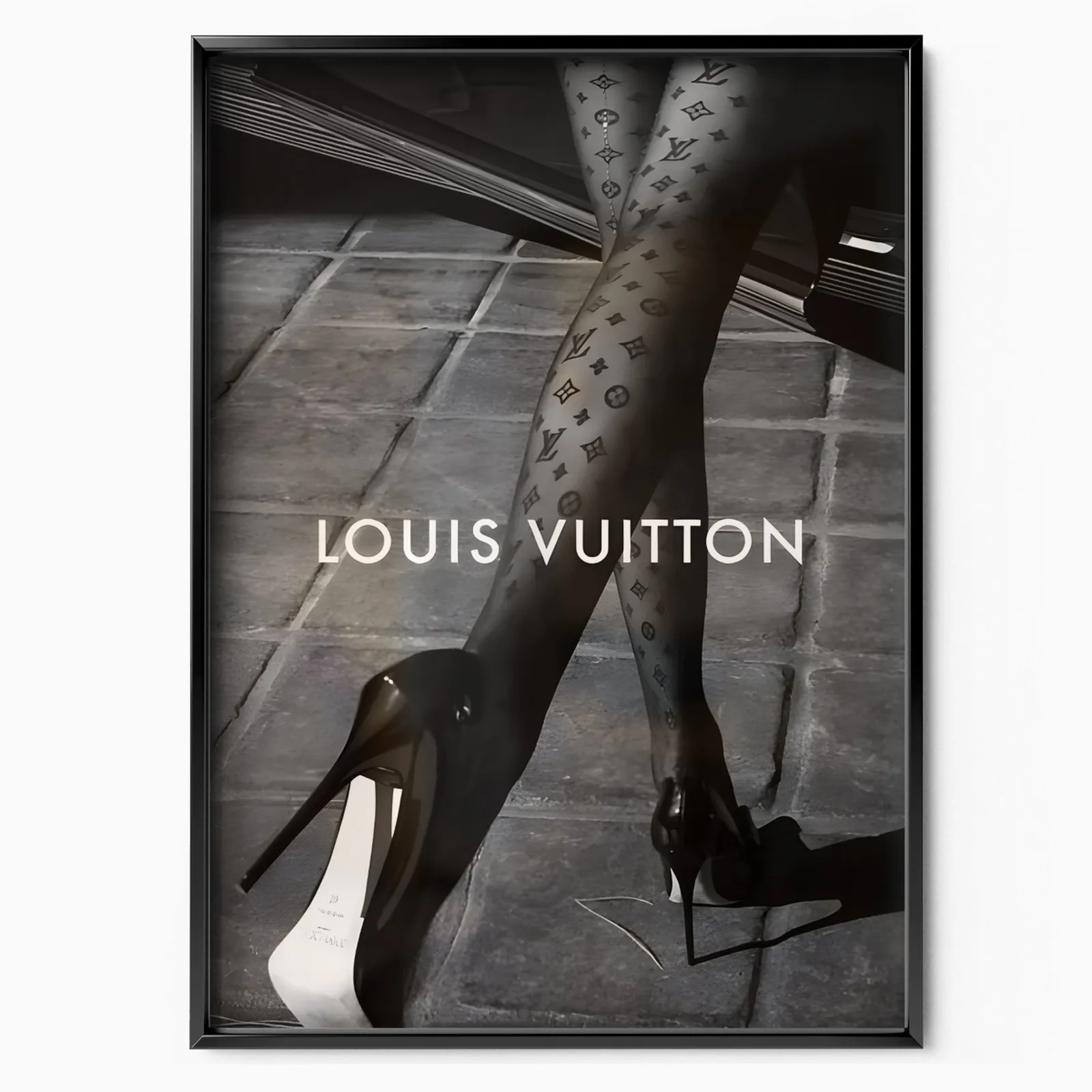 Girls wear poster, museum grade matte print