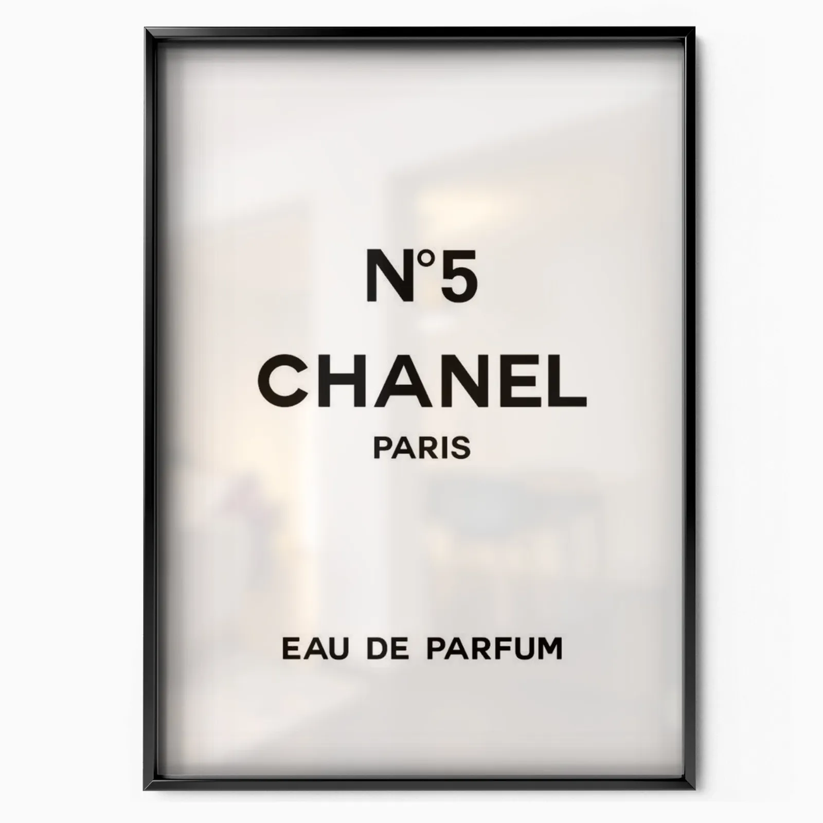 N°5 Fragrance poster, museum grade matte print