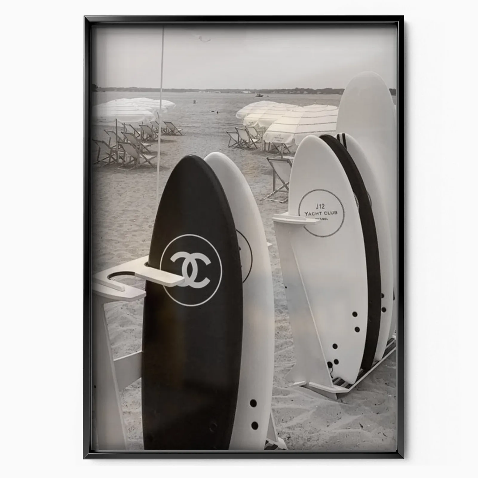 Coastal Chic Surf poster, museum grade matte print